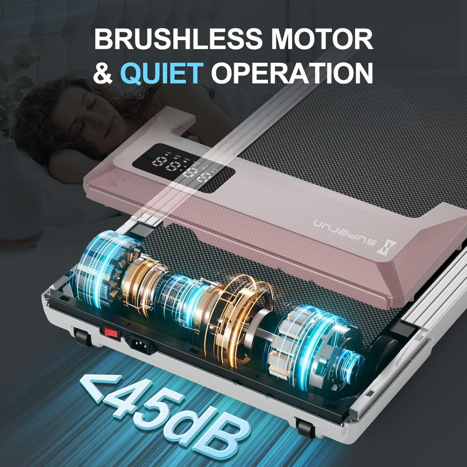 Cinta de Correr Bajo Escritorio Superun BA05 2.5 HP 136 Kg