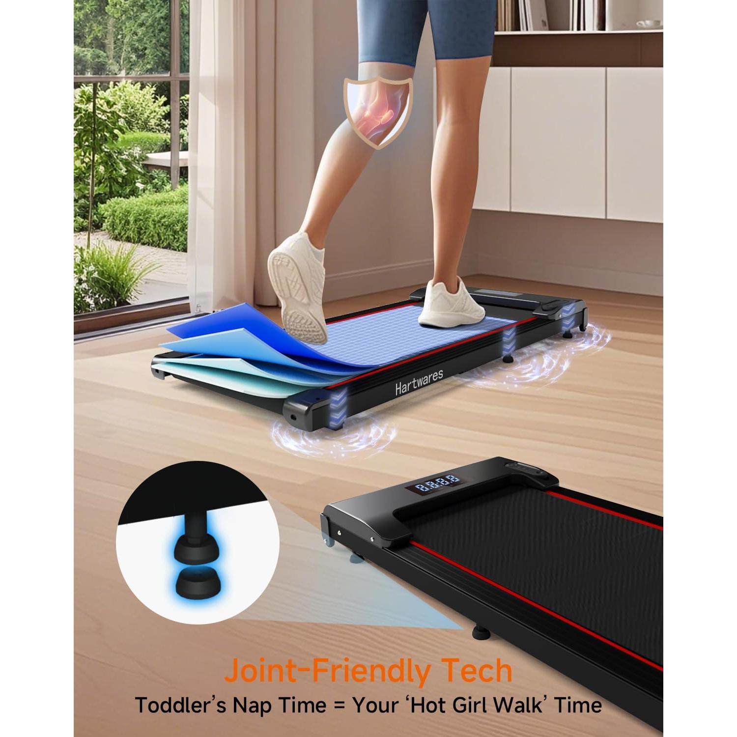 Caminadora Bajo Escritorio Hartwares DH-12-AB 2.5HP Compacta