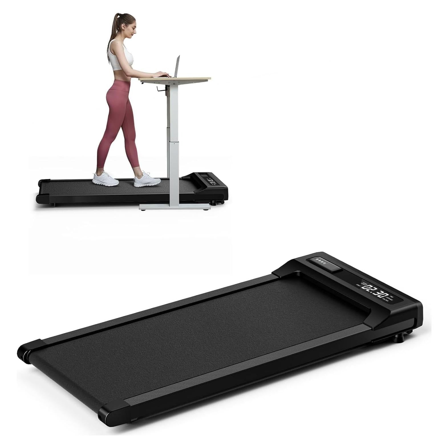 Caminadora Bajo Escritorio VIPLAT 2.5HP Compacta Portátil