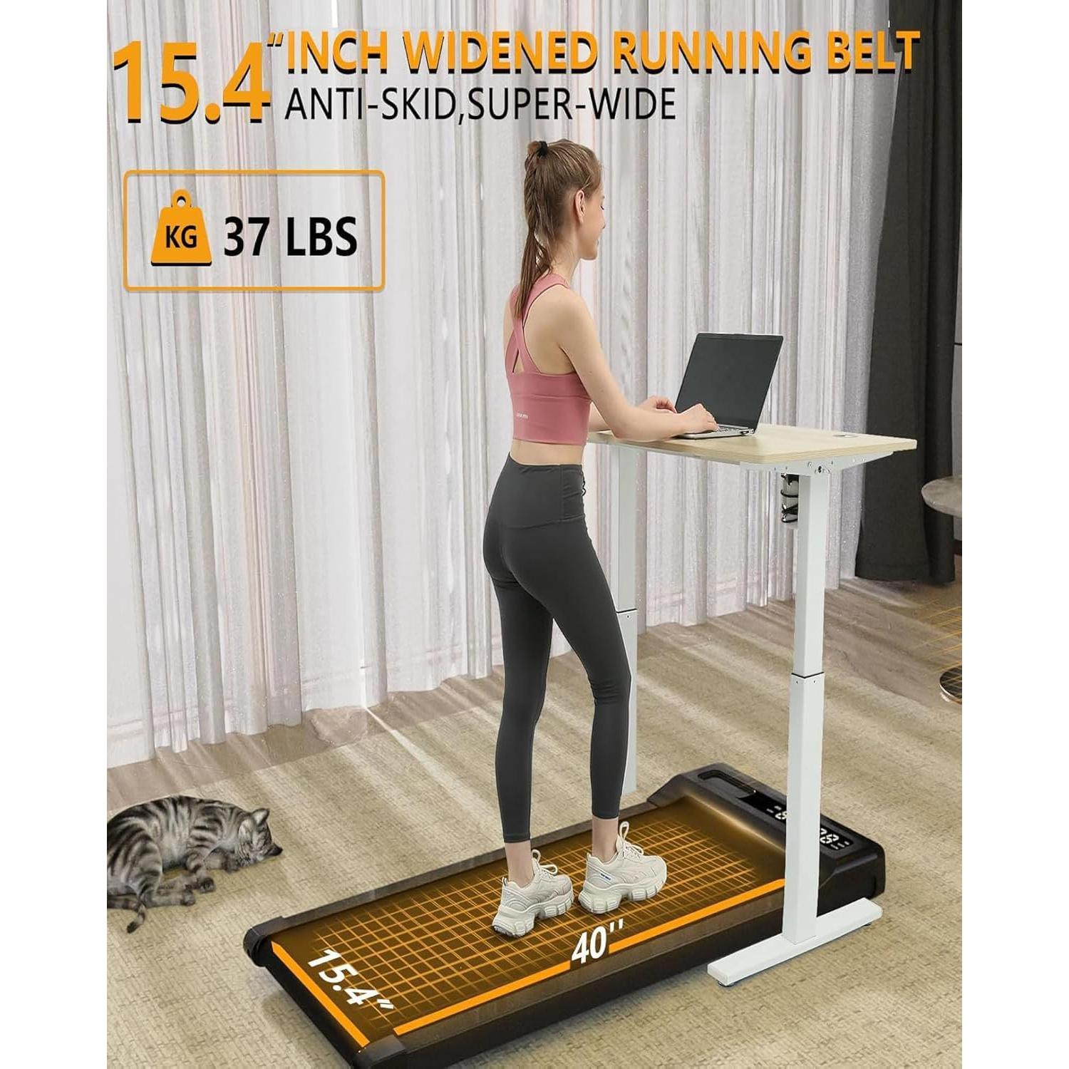 Caminadora Bajo Escritorio VIPLAT 2.5HP Compacta Portátil