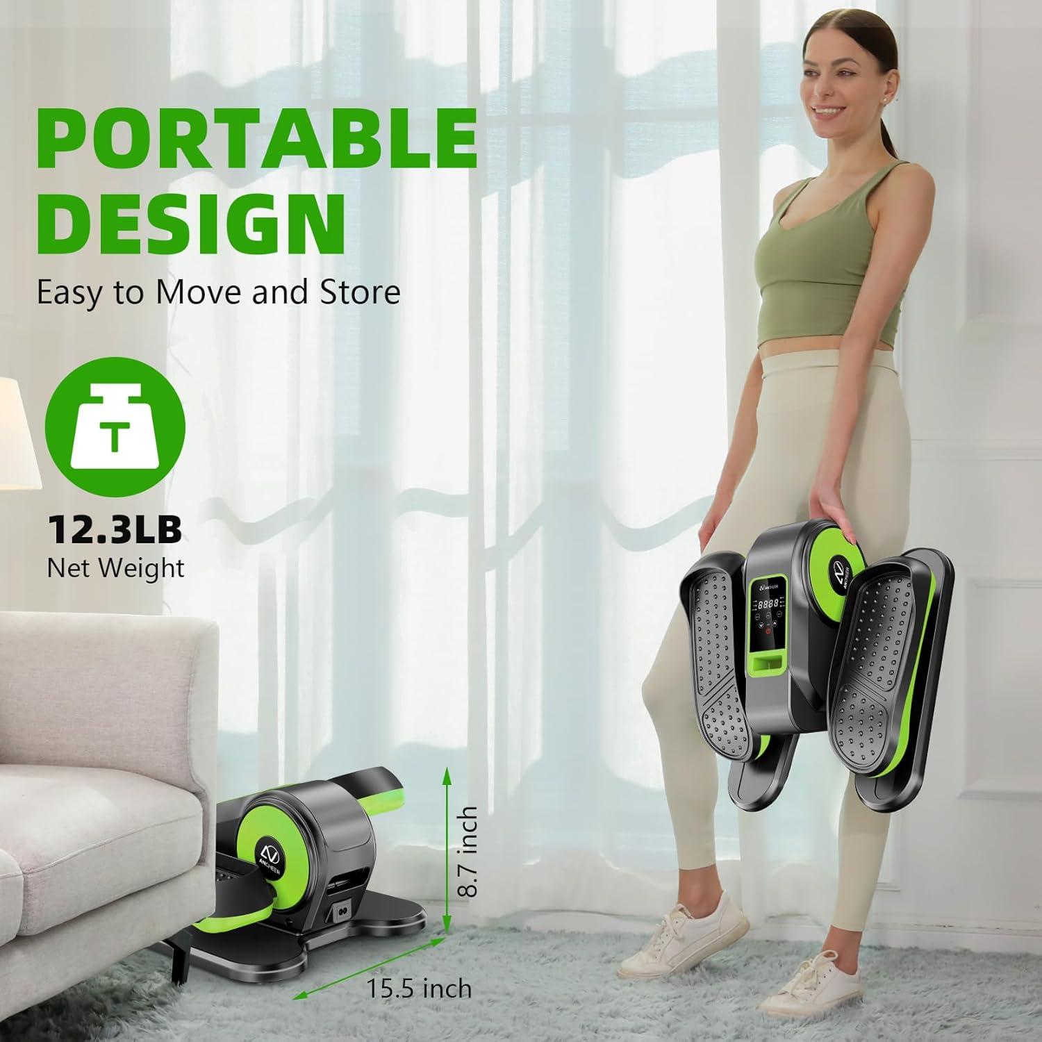 Máquina Elíptica Bajo Escritorio ANCHEER AMA006015-G 12 Velocidades