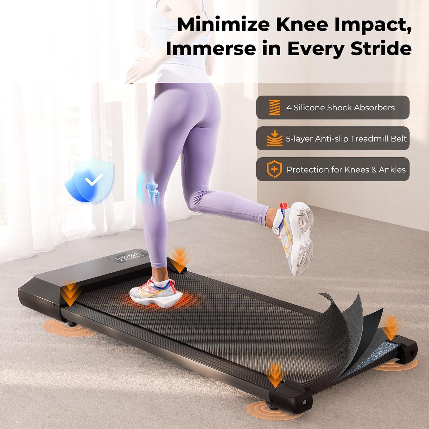 Caminadora Bajo Escritorio Lacuffy BA06 2.5 HP 120 Kg