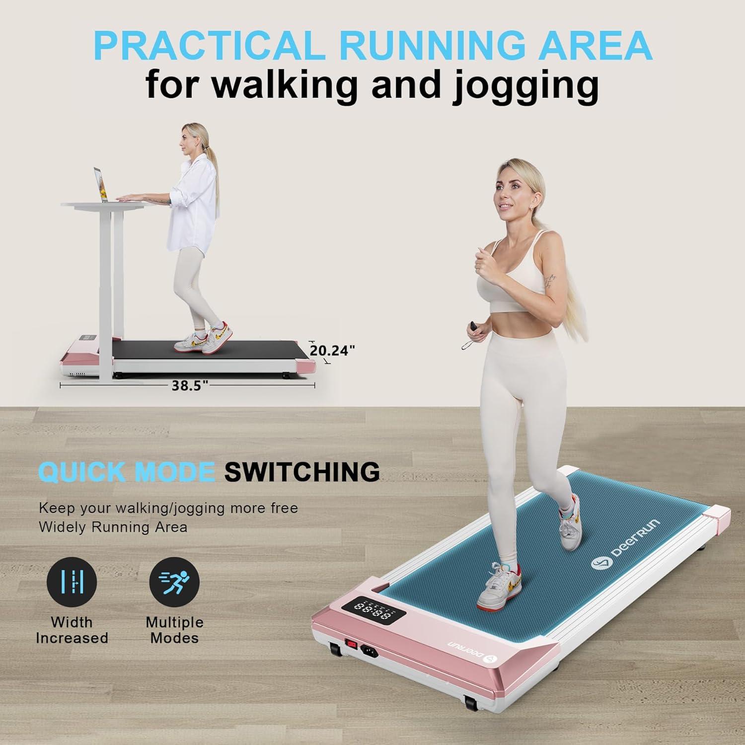 Caminadora Inteligente DeerRun BA06 2.5HP 136kg LED Bluetooth