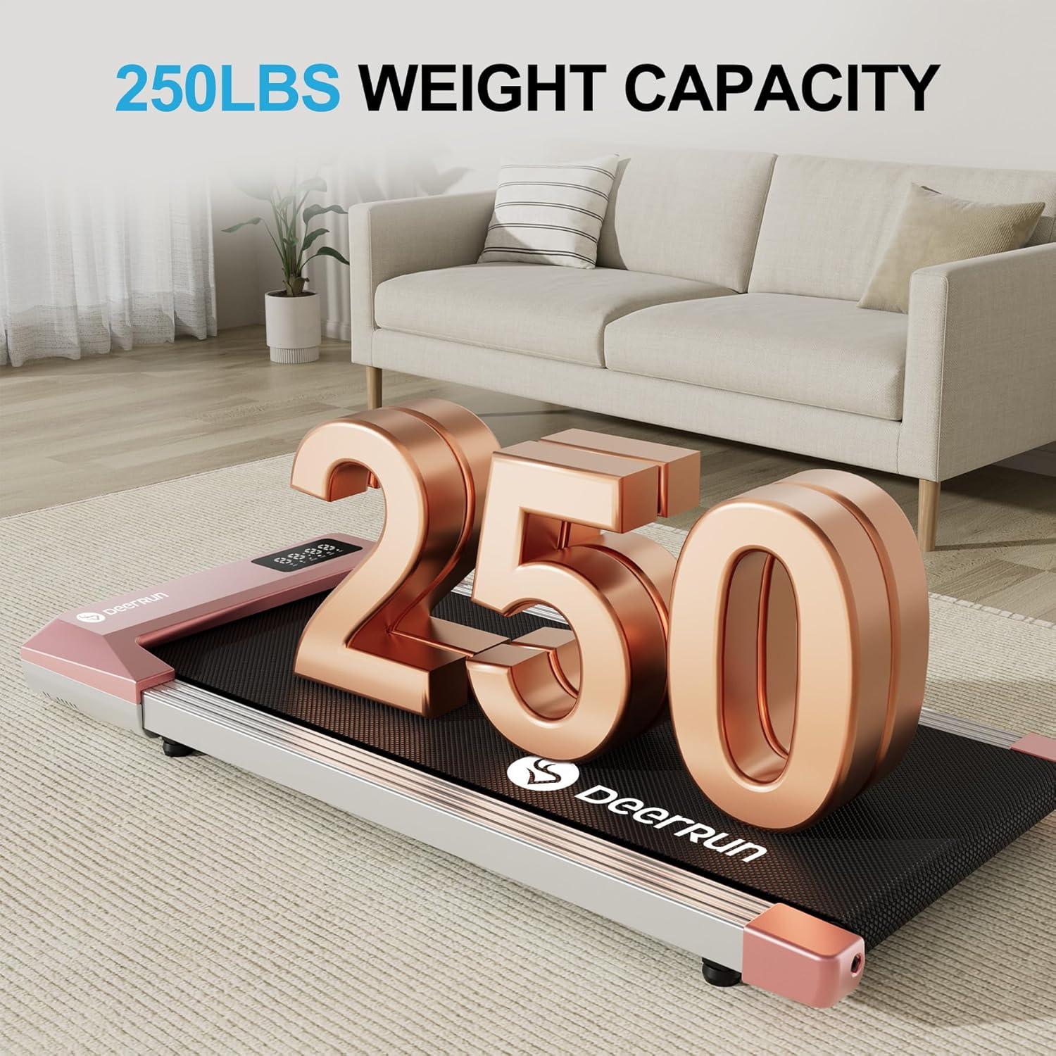 Caminadora Inteligente DeerRun BA06 2.5HP 136kg LED Bluetooth