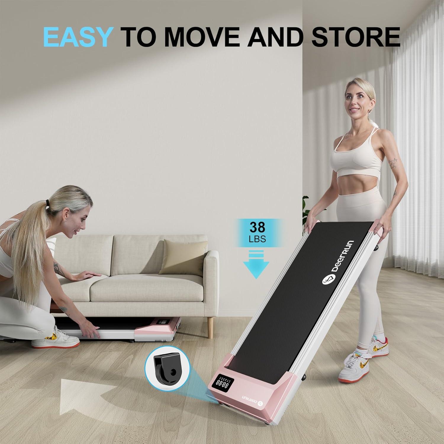 Caminadora Inteligente DeerRun BA06 2.5HP 136kg LED Bluetooth