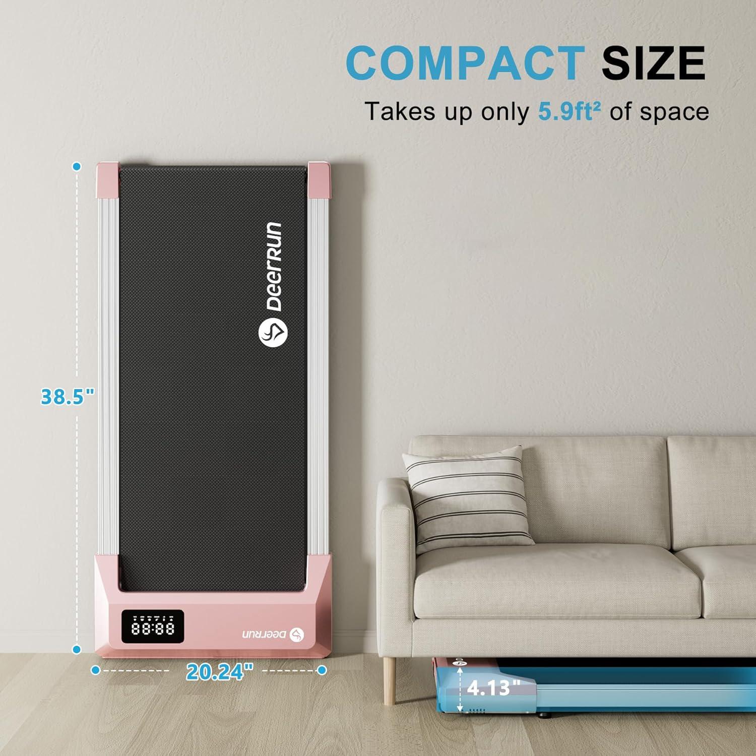 Caminadora Inteligente DeerRun BA06 2.5HP 136kg LED Bluetooth