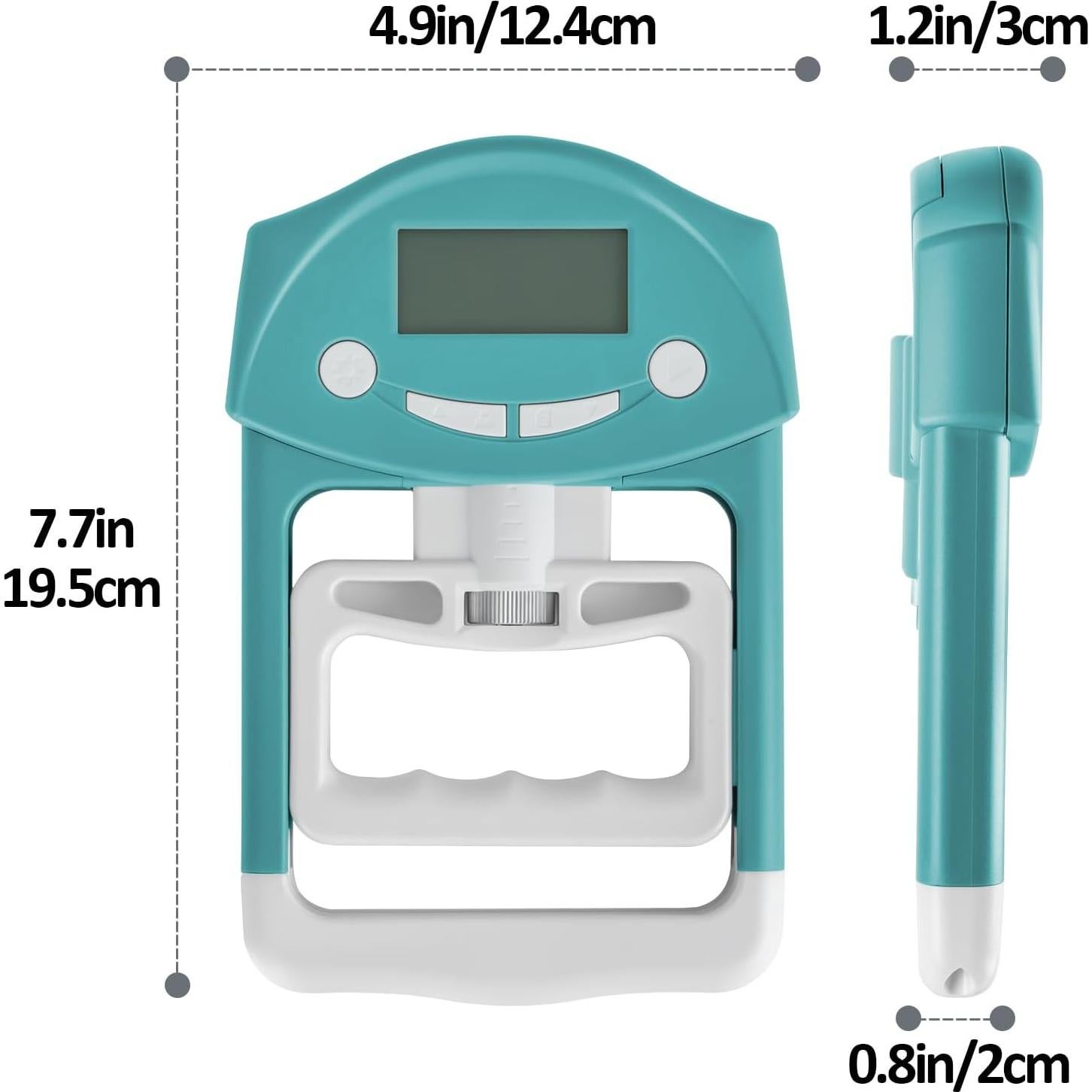 Dinamómetro de Agarre KYTO 220 Lbs Ajustable con Pantalla LCD