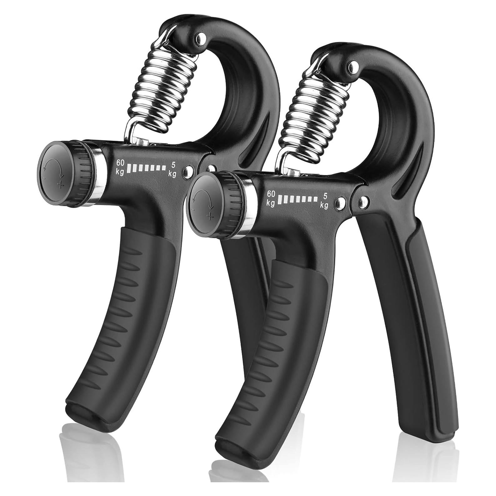 Entrenador de Fuerza de Agarre AIXPI 2 Paquetes 5-60kg