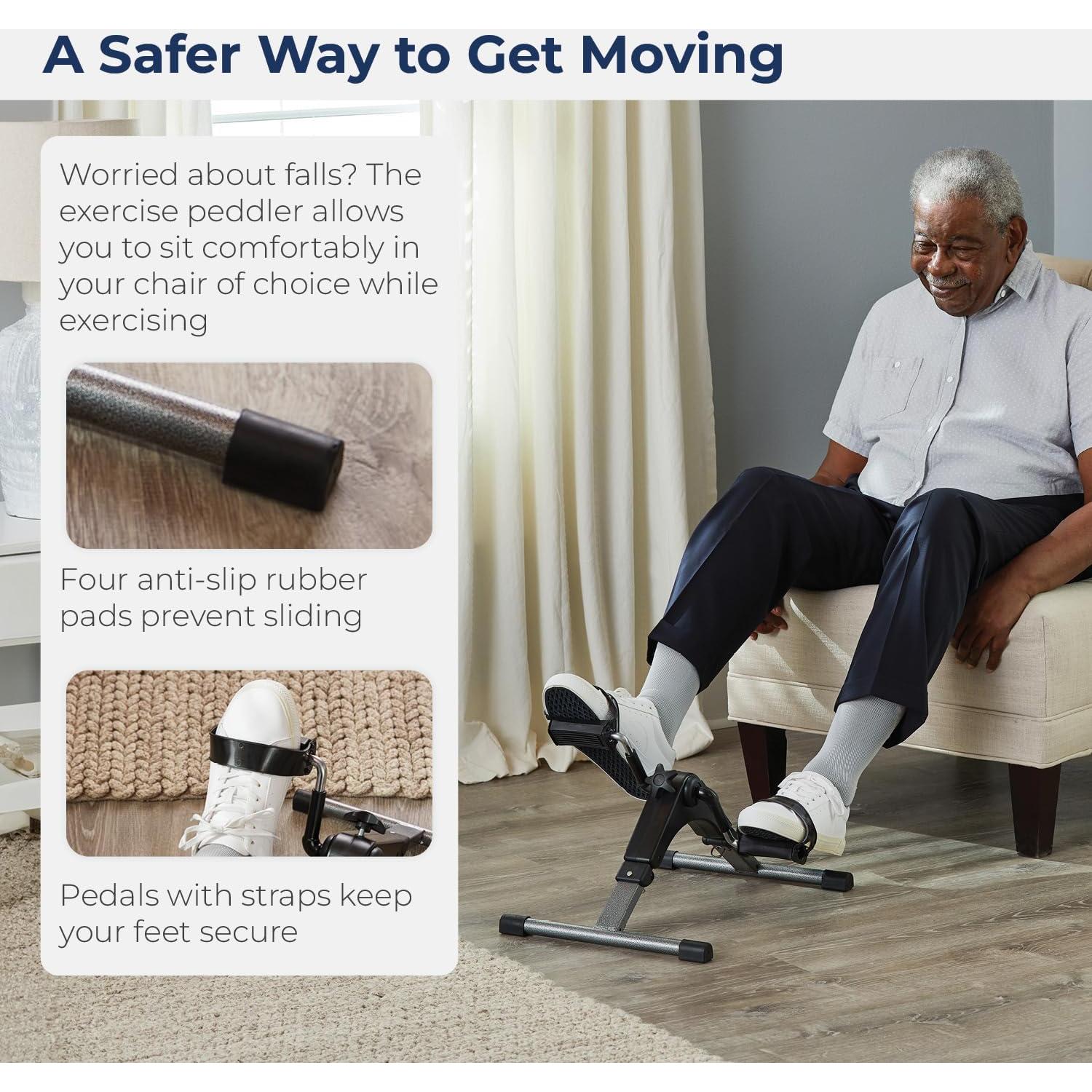 Ejercitador de Pedales Drive Medical RTL10273 con Pantalla