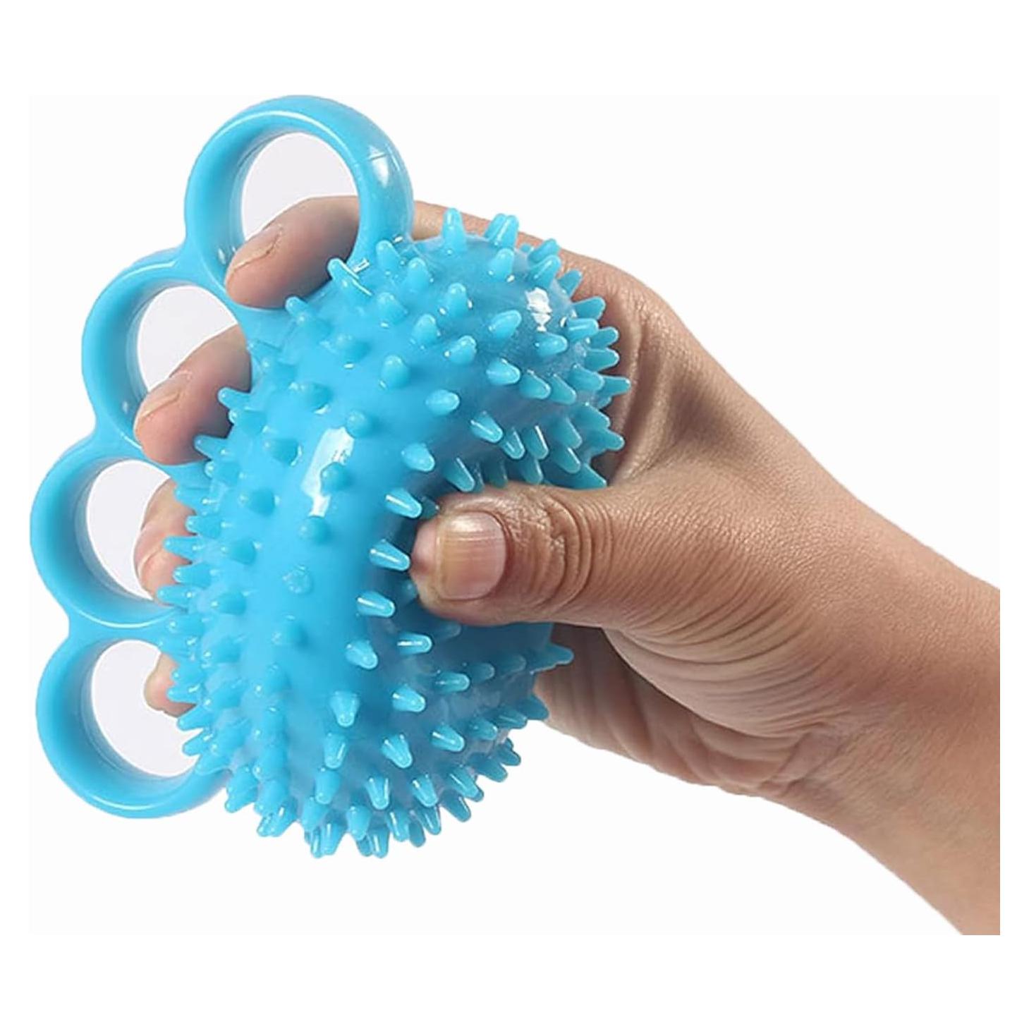 Entrenador de Fuerza de Agarre QeeHeng Bola de Ejercicio Azul