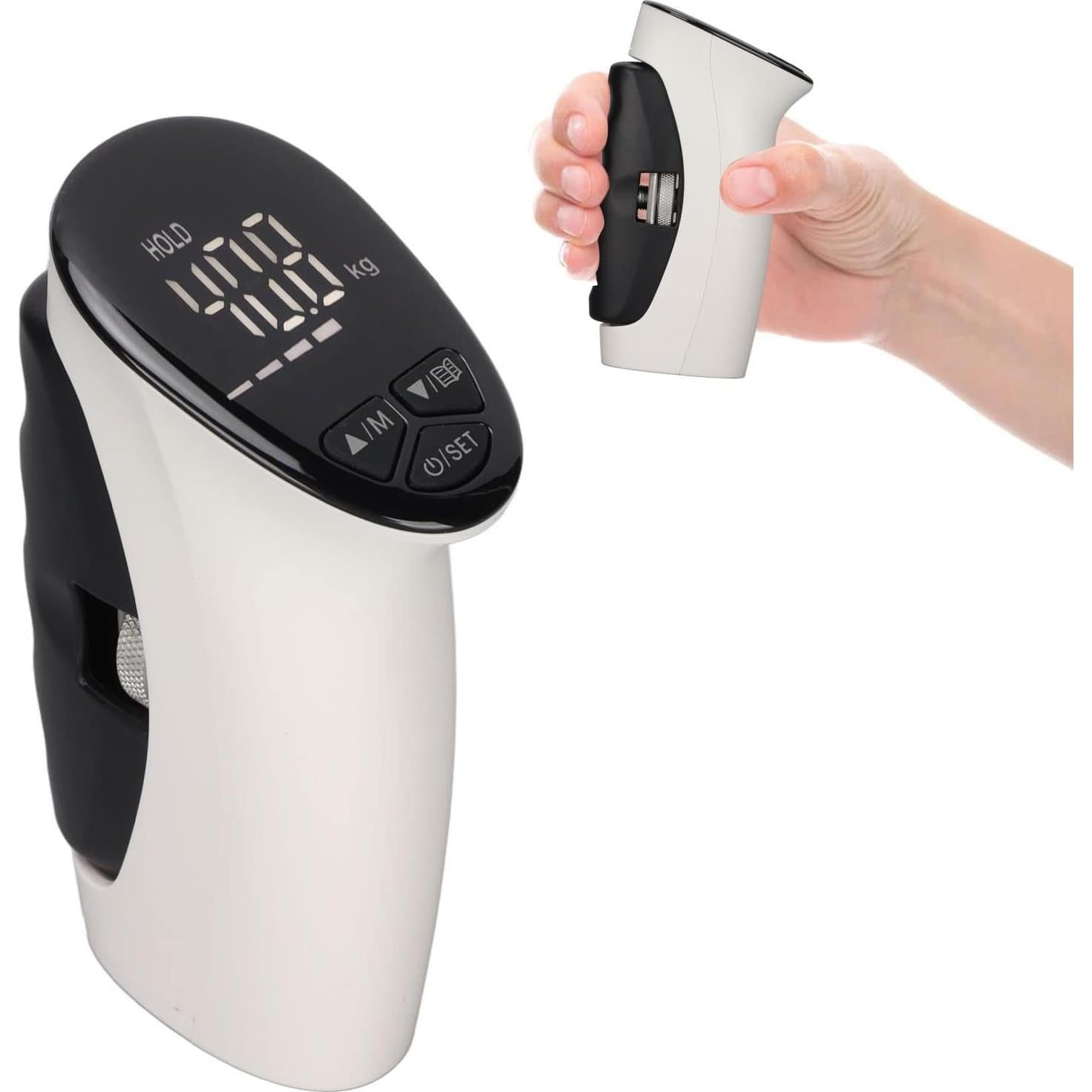 Dinamómetro de Mano Electrónico Brrnoo 90kg con LED