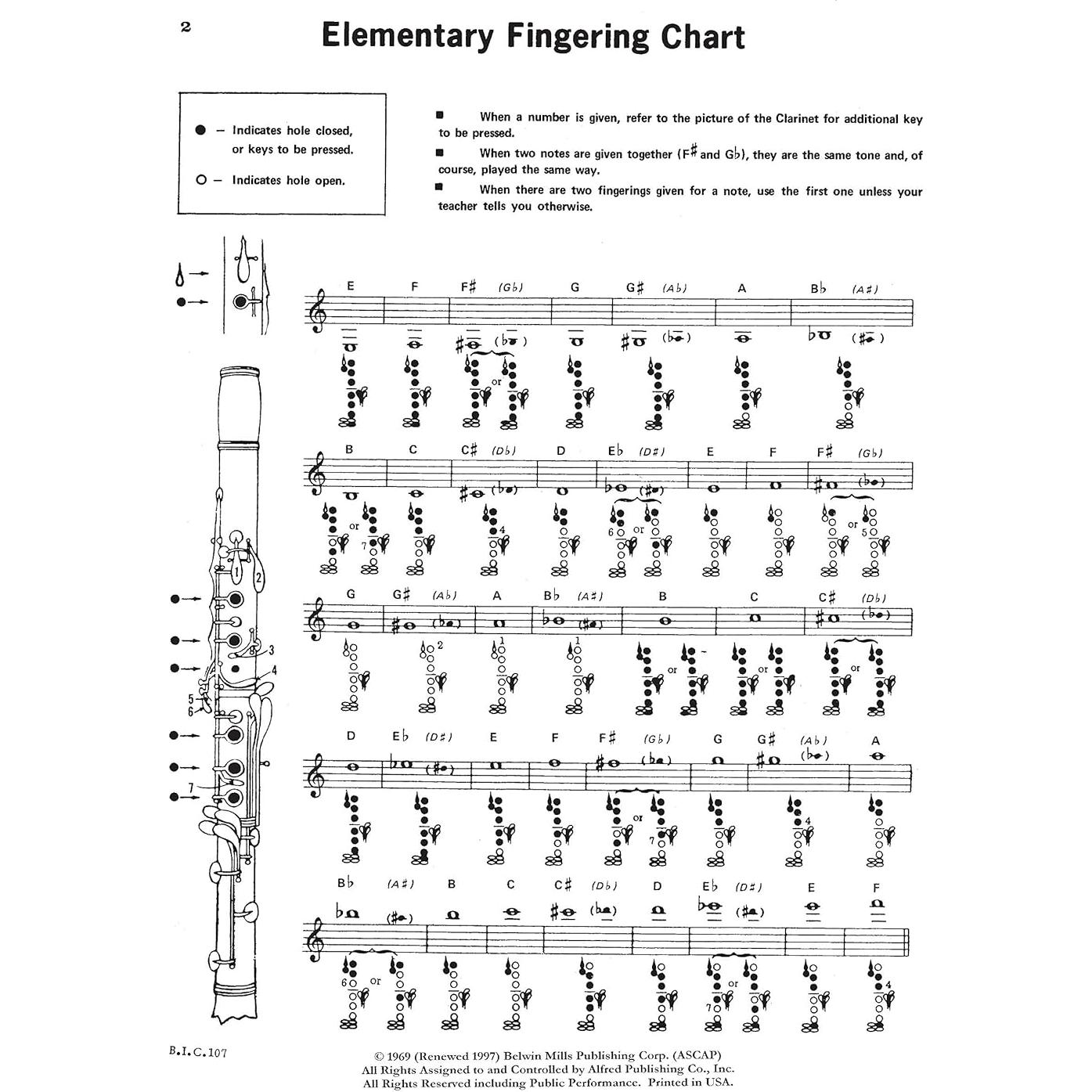 Studies and Melodious Etudes for Clarinet, Level 1 (Student Instrumental Course)