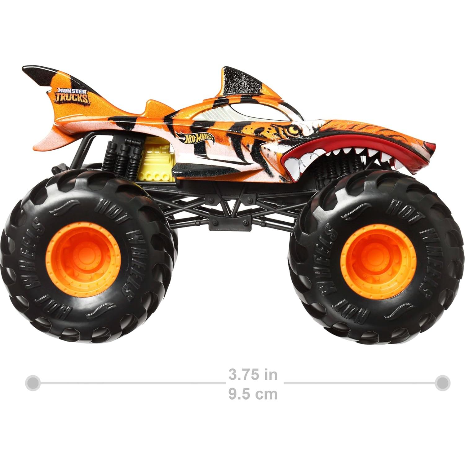 Camión Monstruo Hot Wheels JDR02 1:24 Metal Fundido