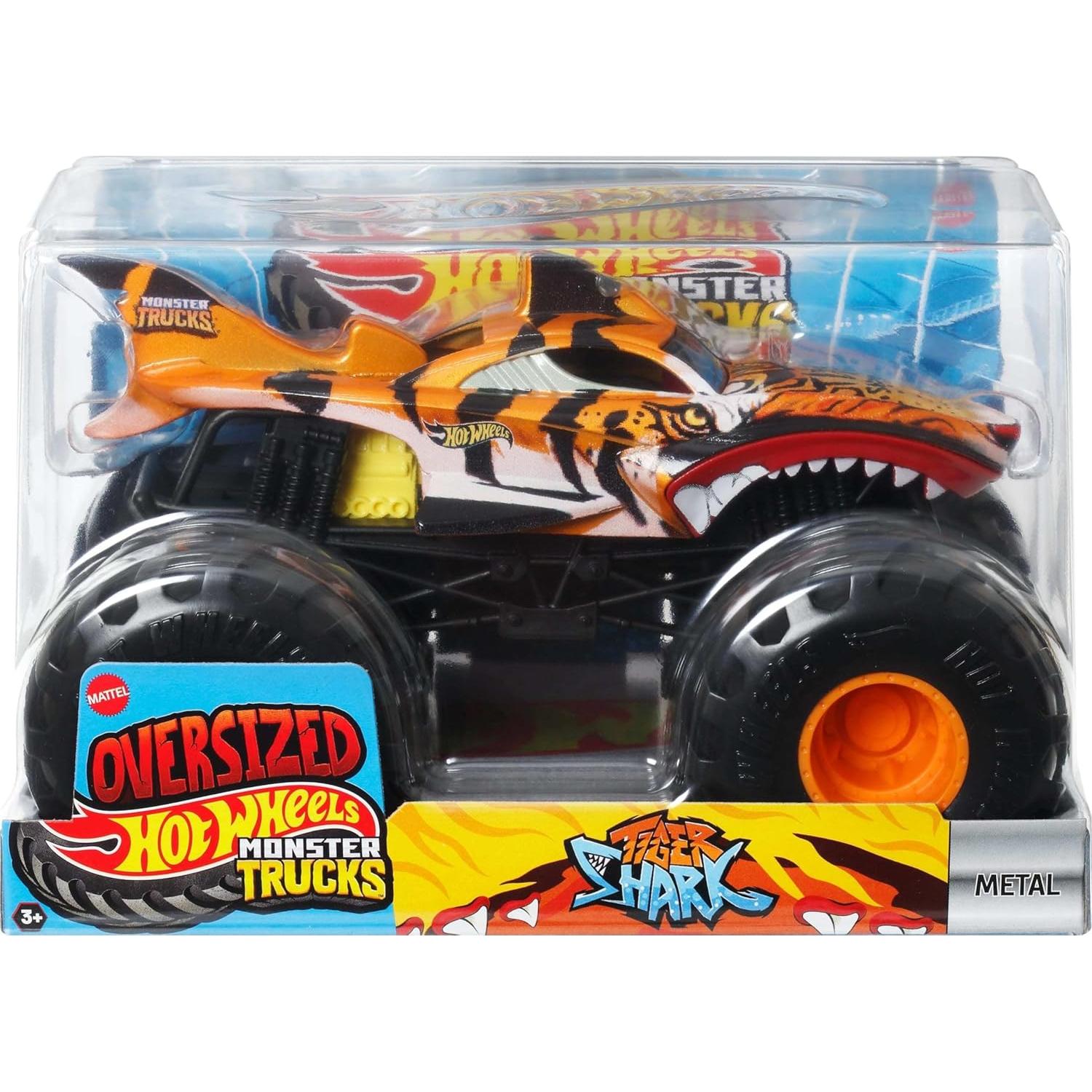 Camión Monstruo Hot Wheels JDR02 1:24 Metal Fundido