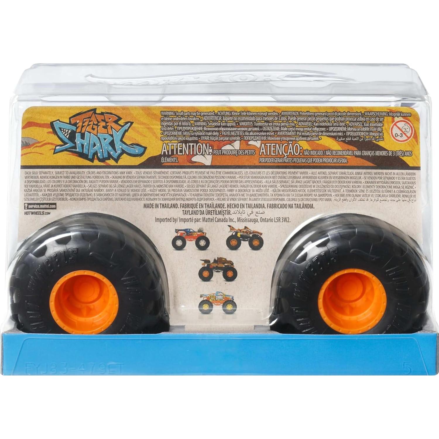 Camión Monstruo Hot Wheels JDR02 1:24 Metal Fundido