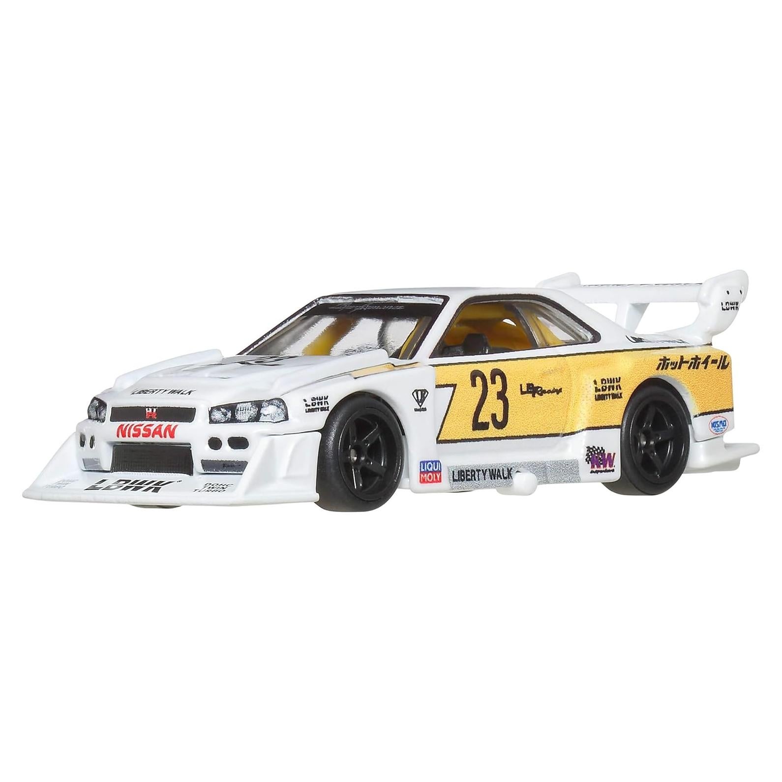 Coche de Juguete Hot Wheels Premium LB-ER34 Nissan Skyline 1:64