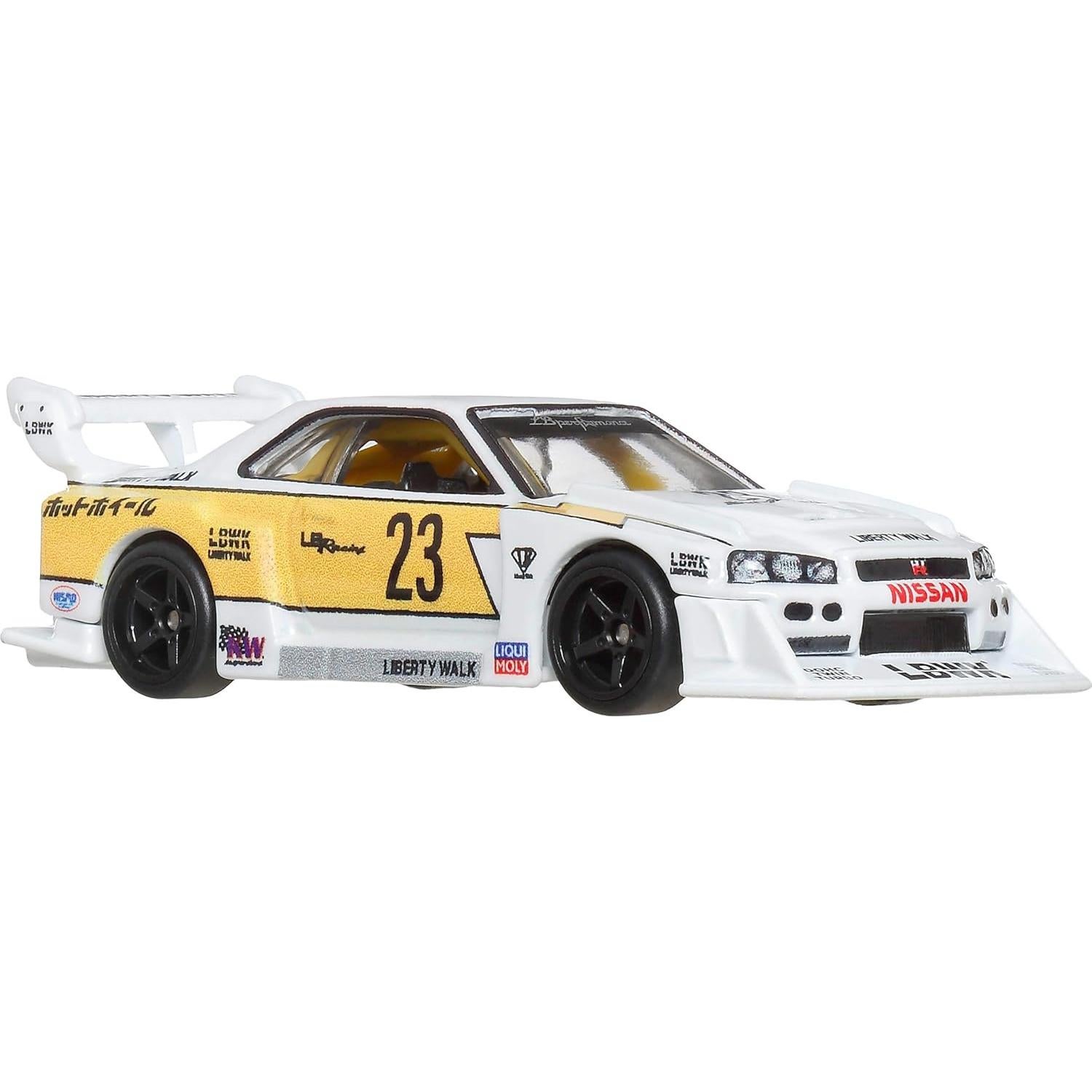 Coche de Juguete Hot Wheels Premium LB-ER34 Nissan Skyline 1:64