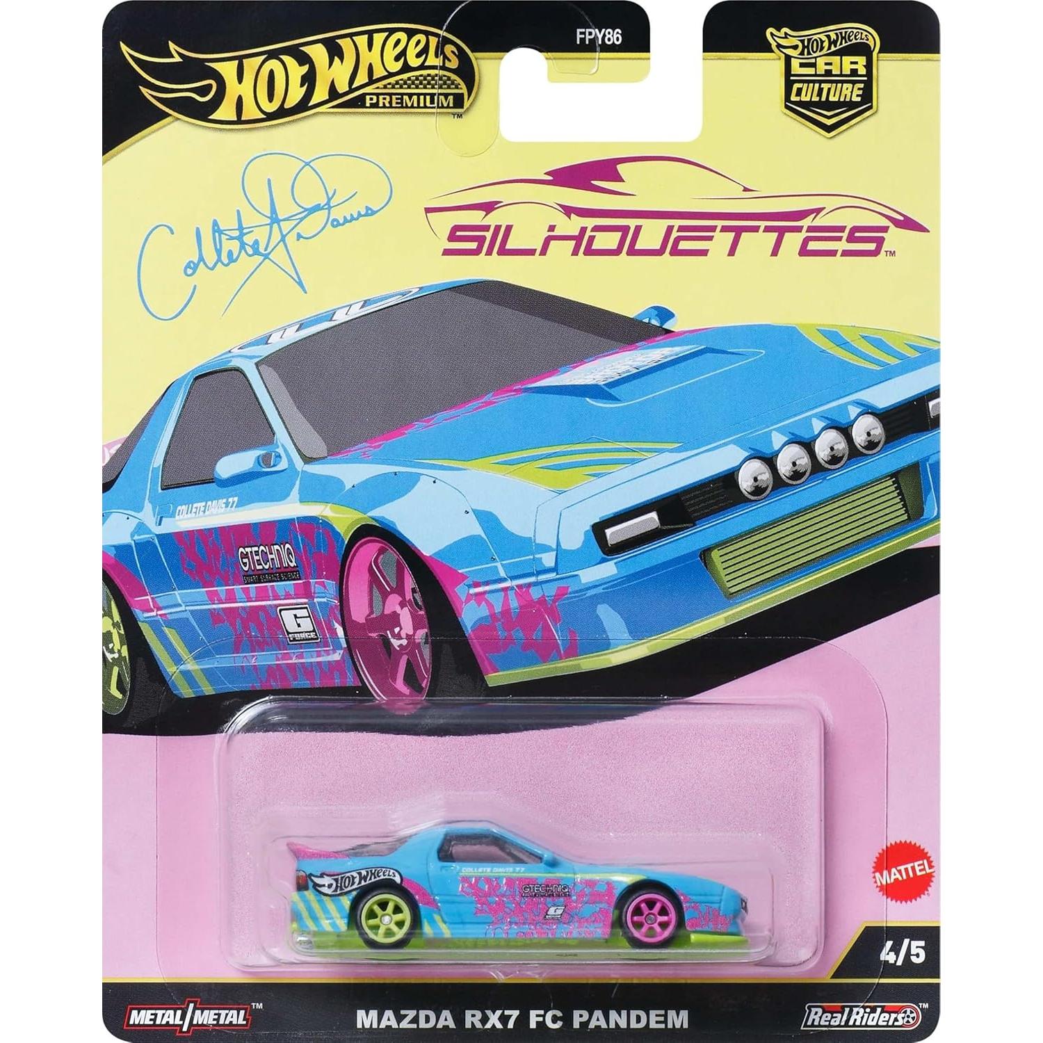 Coche de Juguete Hot Wheels Premium Mazda RX7 FC 1:64