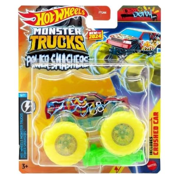 Hot Wheels Monster Trucks 2024 1:64 Escala Diecast - Mattel