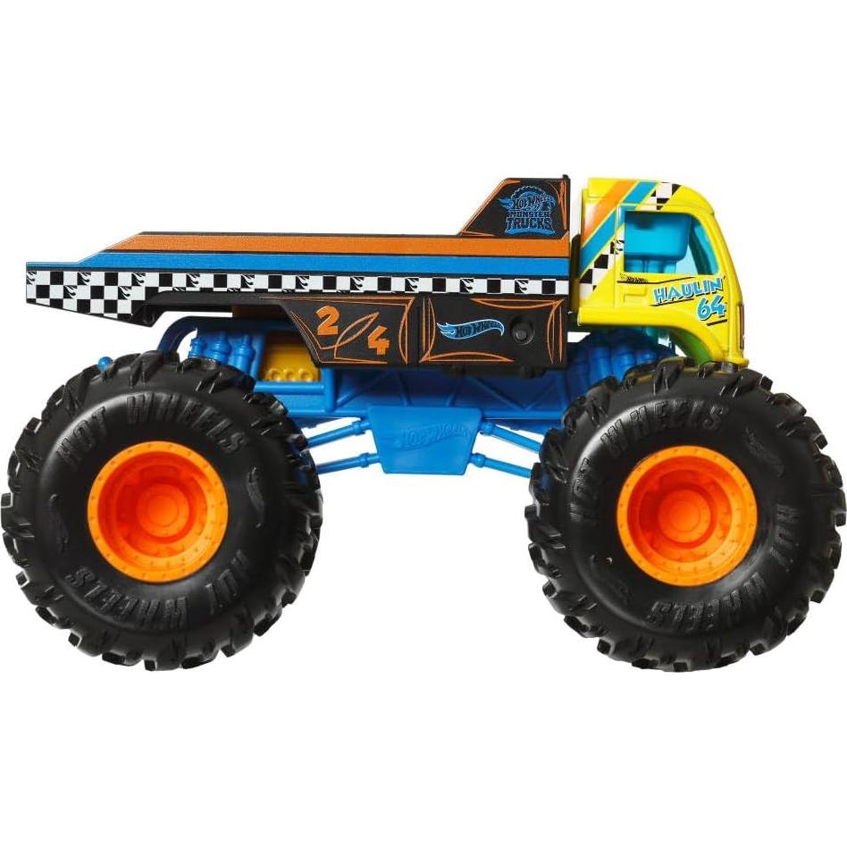 Camión de Plataforma Hot Wheels Monster Trucks 1:24 Die-Cast