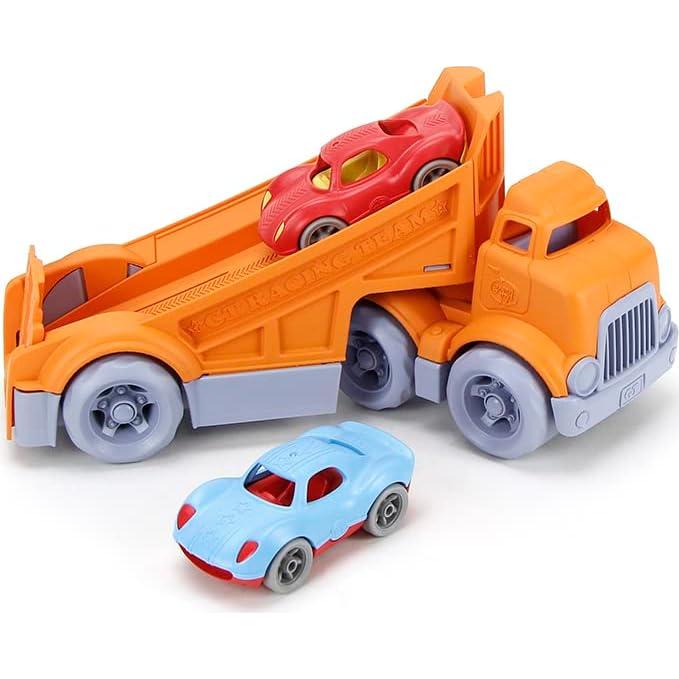 Camión de Carreras Green Toys con 2 Coches - 0.69 kg