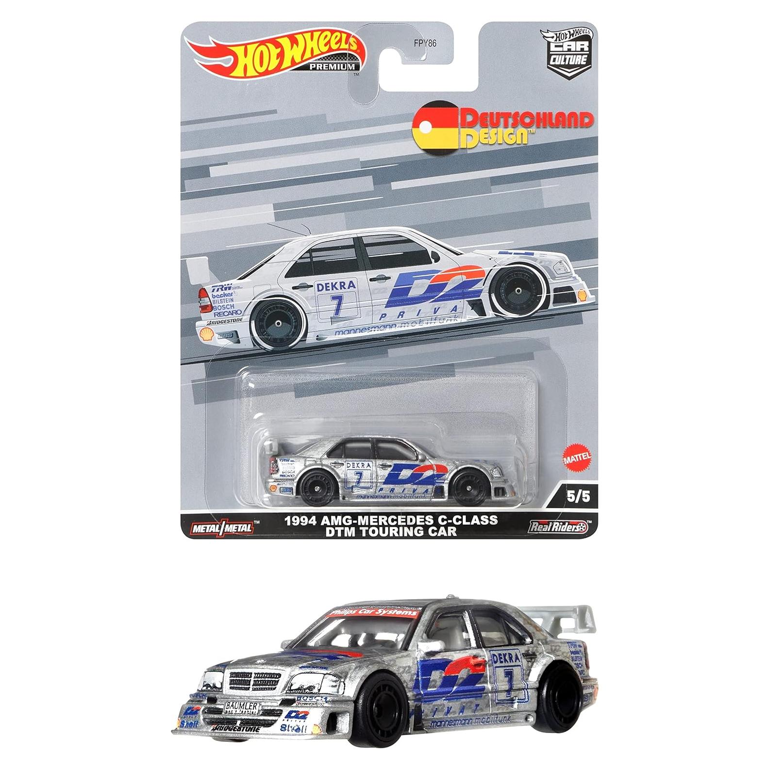 Hot Wheels Car Culture Circuit Legend 1994 AMG Mercedes C-Class 1:64