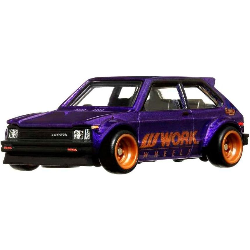 Hot Wheels Toyota Starlet KP61 1:64 Circuit Legends Premium