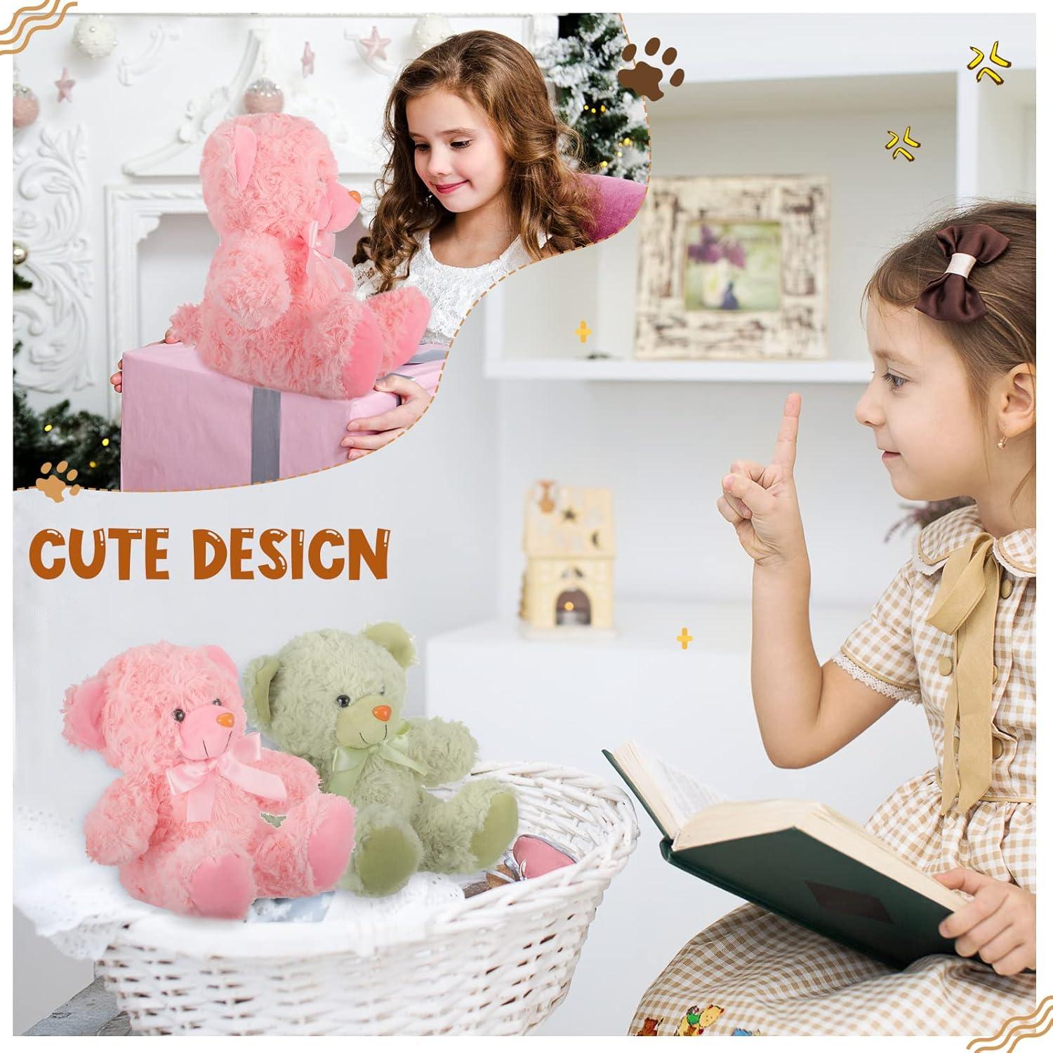 Civaner 9 Osos de Peluche 20 cm Multi Color para Fiestas