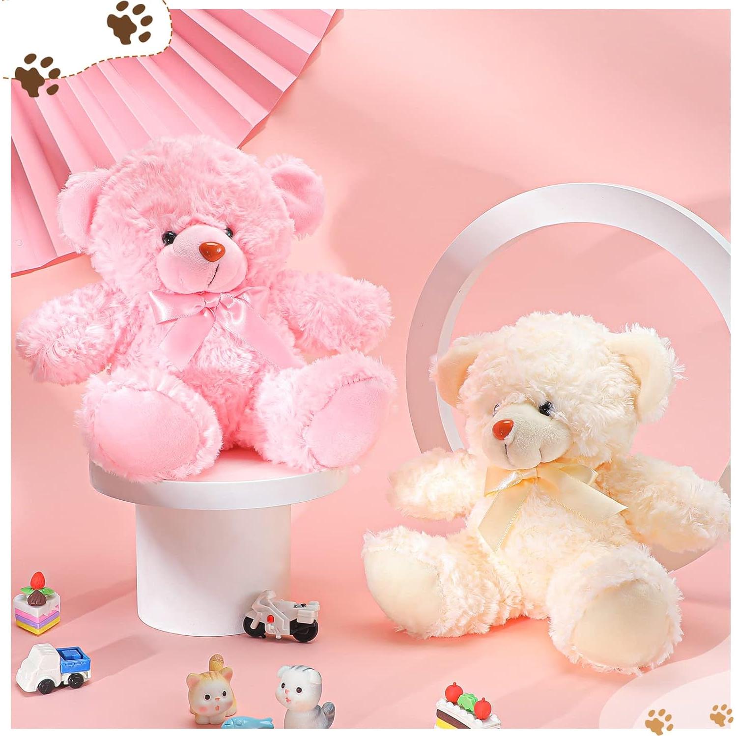 Civaner 9 Osos de Peluche 20 cm Multi Color para Fiestas