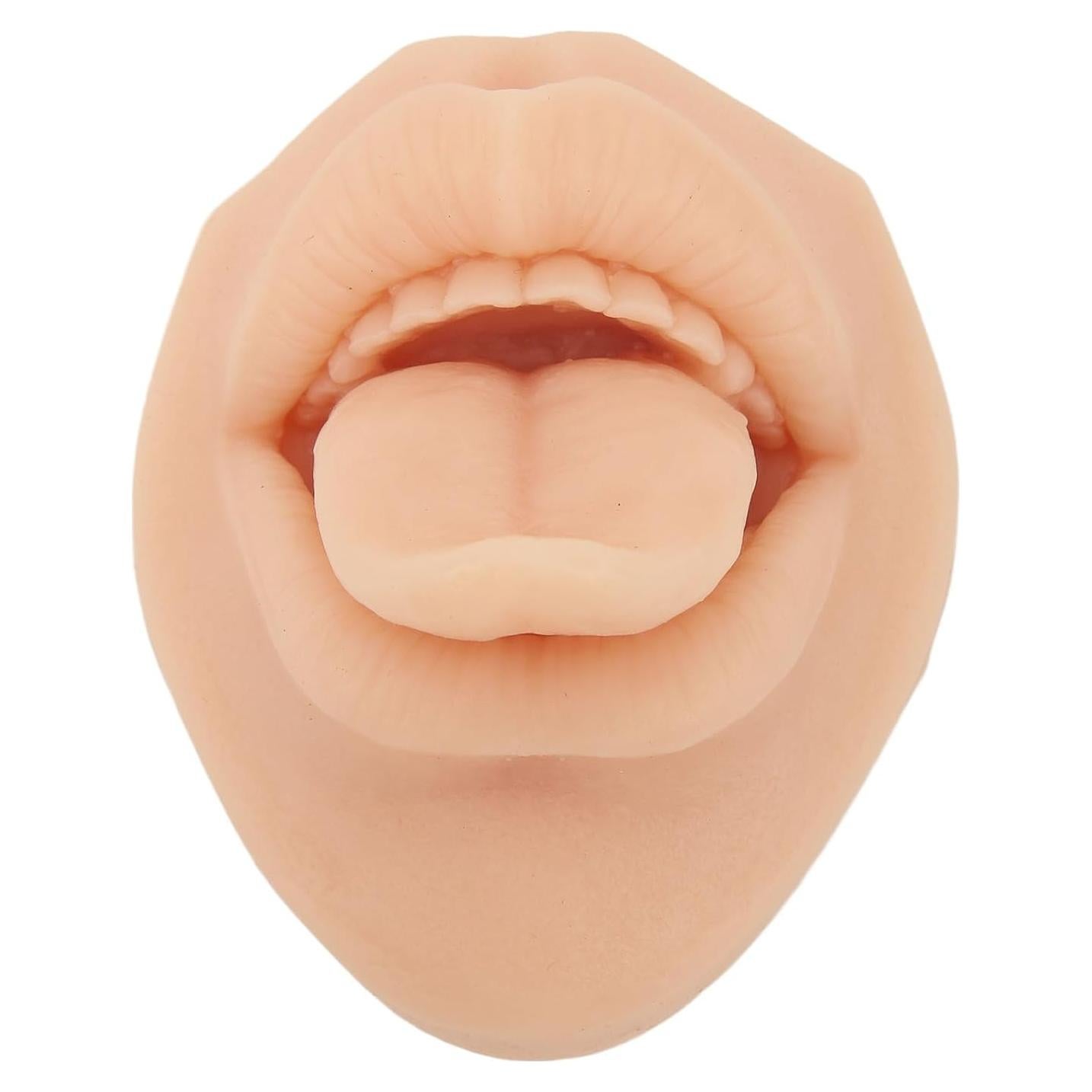 Modelo de Boca y Lengua de Silicona Gernie 77x63mm Reutilizable