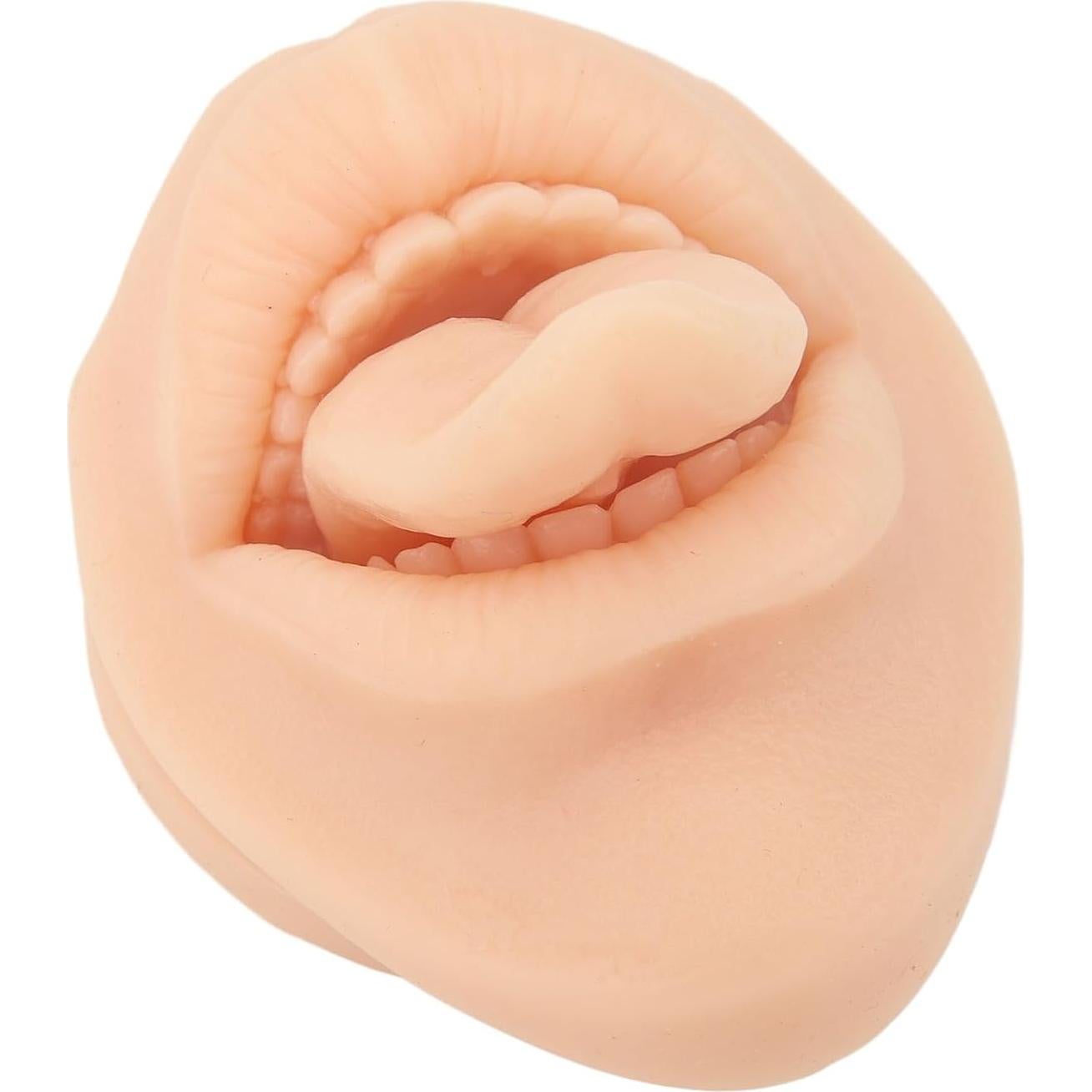 Modelo de Boca y Lengua de Silicona Gernie 77x63mm Reutilizable