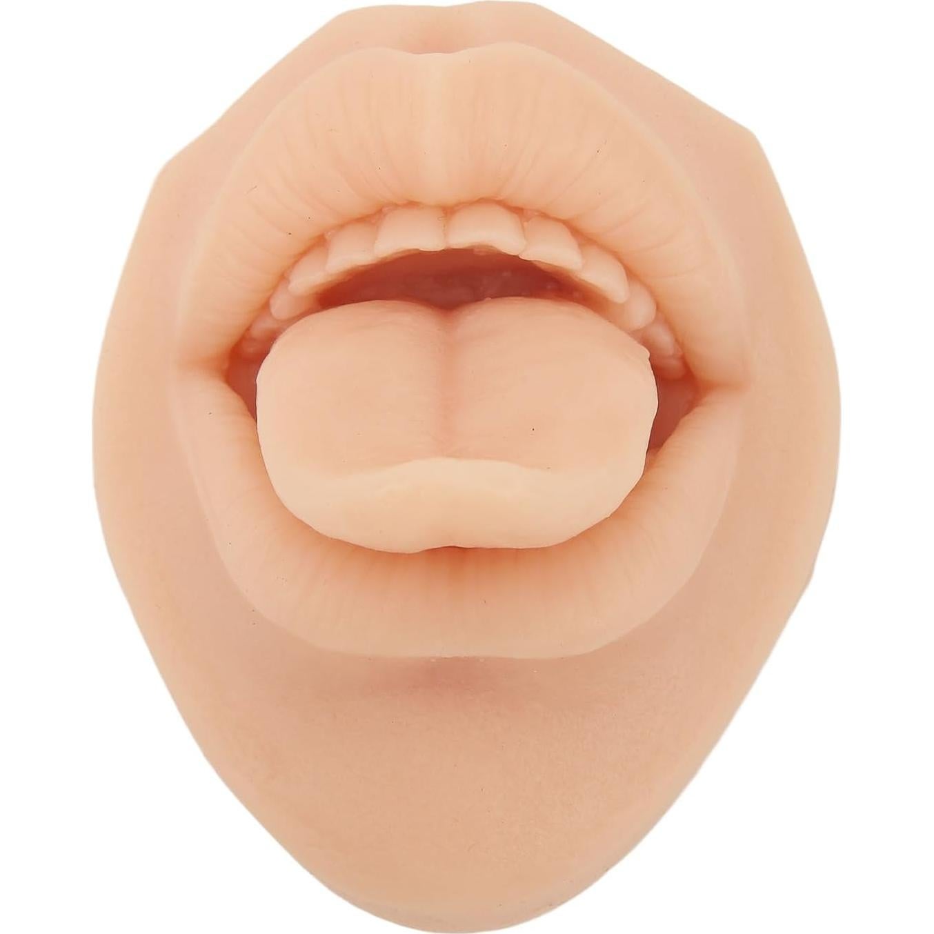 Modelo de Boca y Lengua de Silicona Gernie 77x63mm Reutilizable