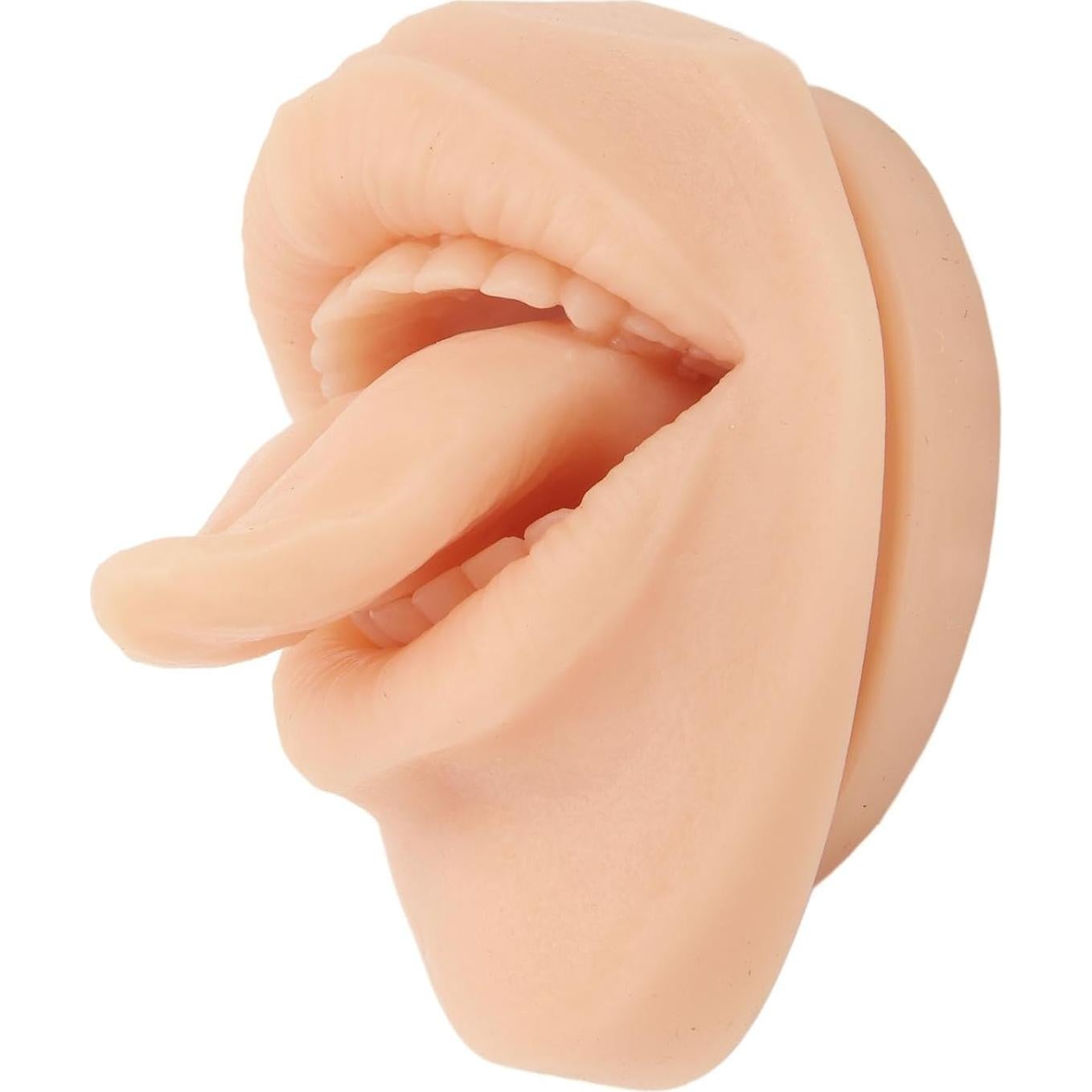 Modelo de Boca y Lengua de Silicona Gernie 77x63mm Reutilizable