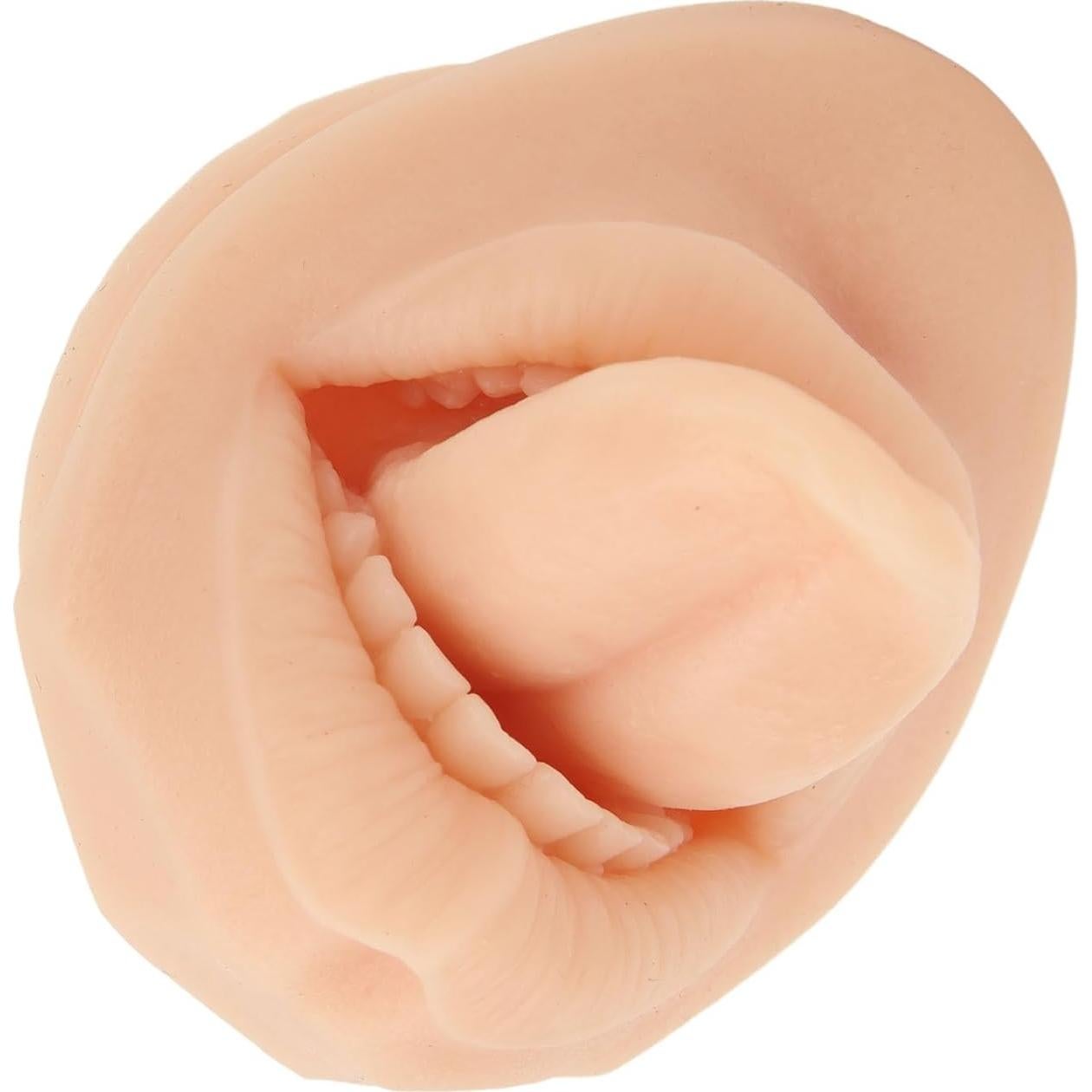 Modelo de Boca y Lengua de Silicona Gernie 77x63mm Reutilizable