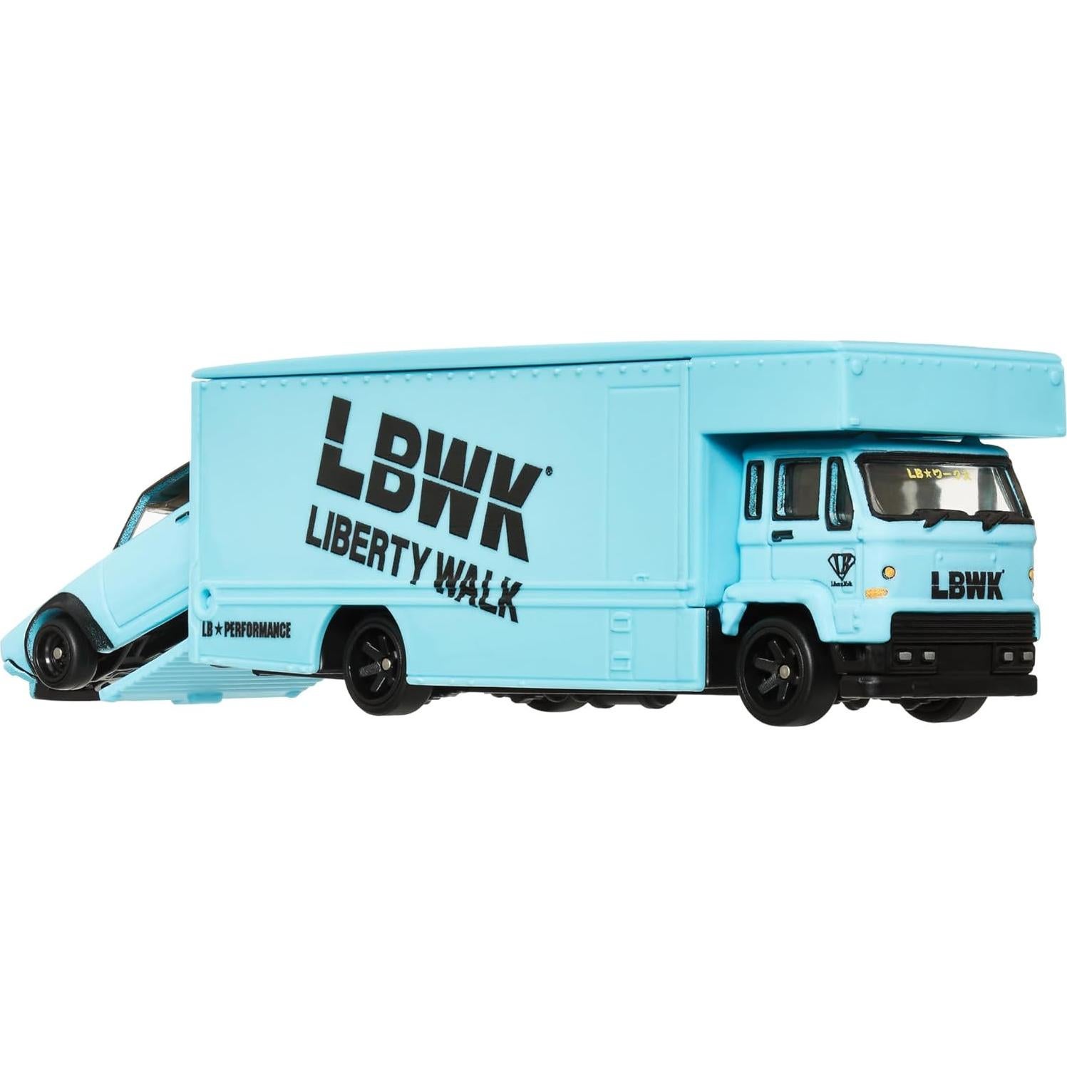 Conjunto de Transporte Hot Wheels Nissan Skyline 2000GT-R 1:64