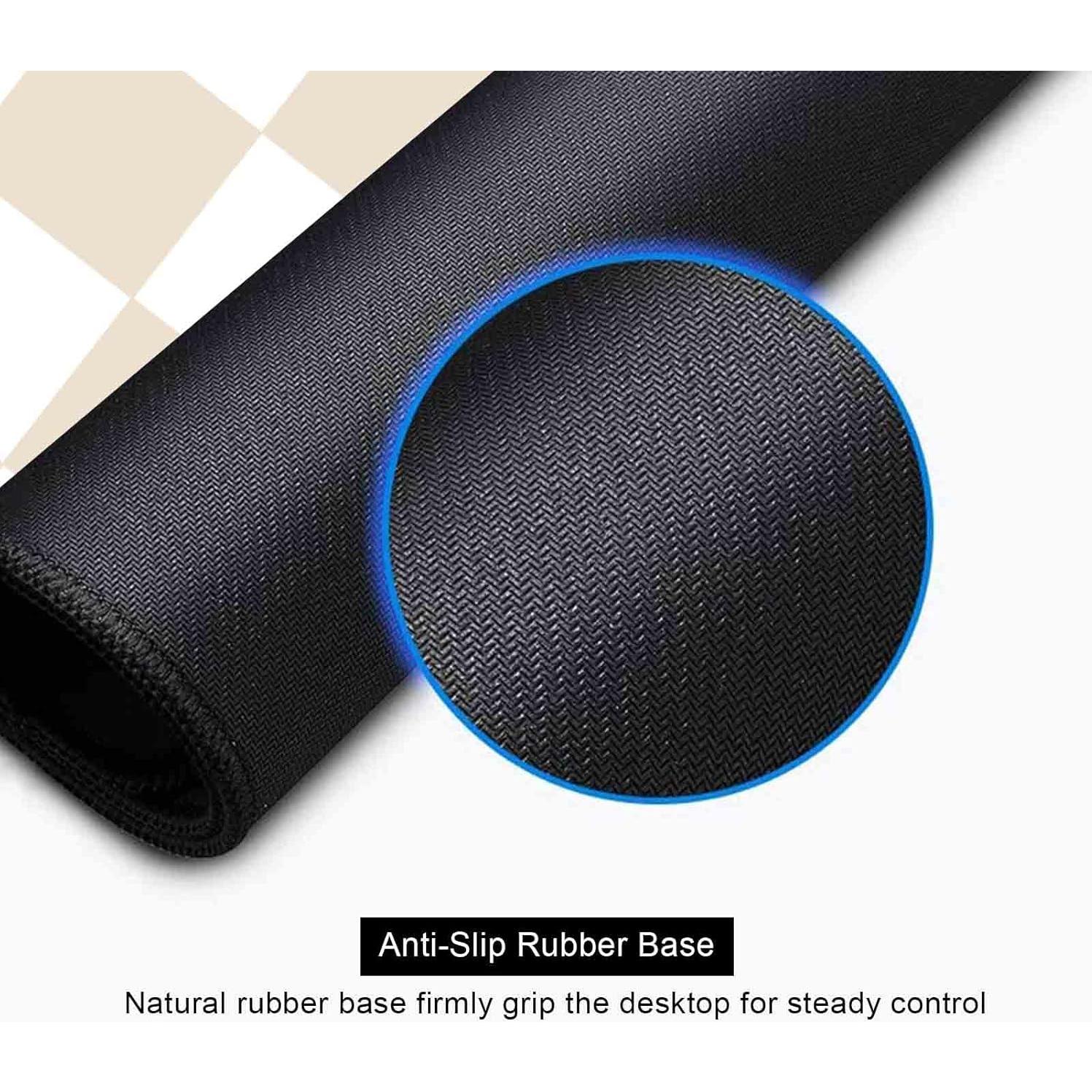 Alfombrilla de escritorio SXCKANG beige arena 800x300mm antideslizante