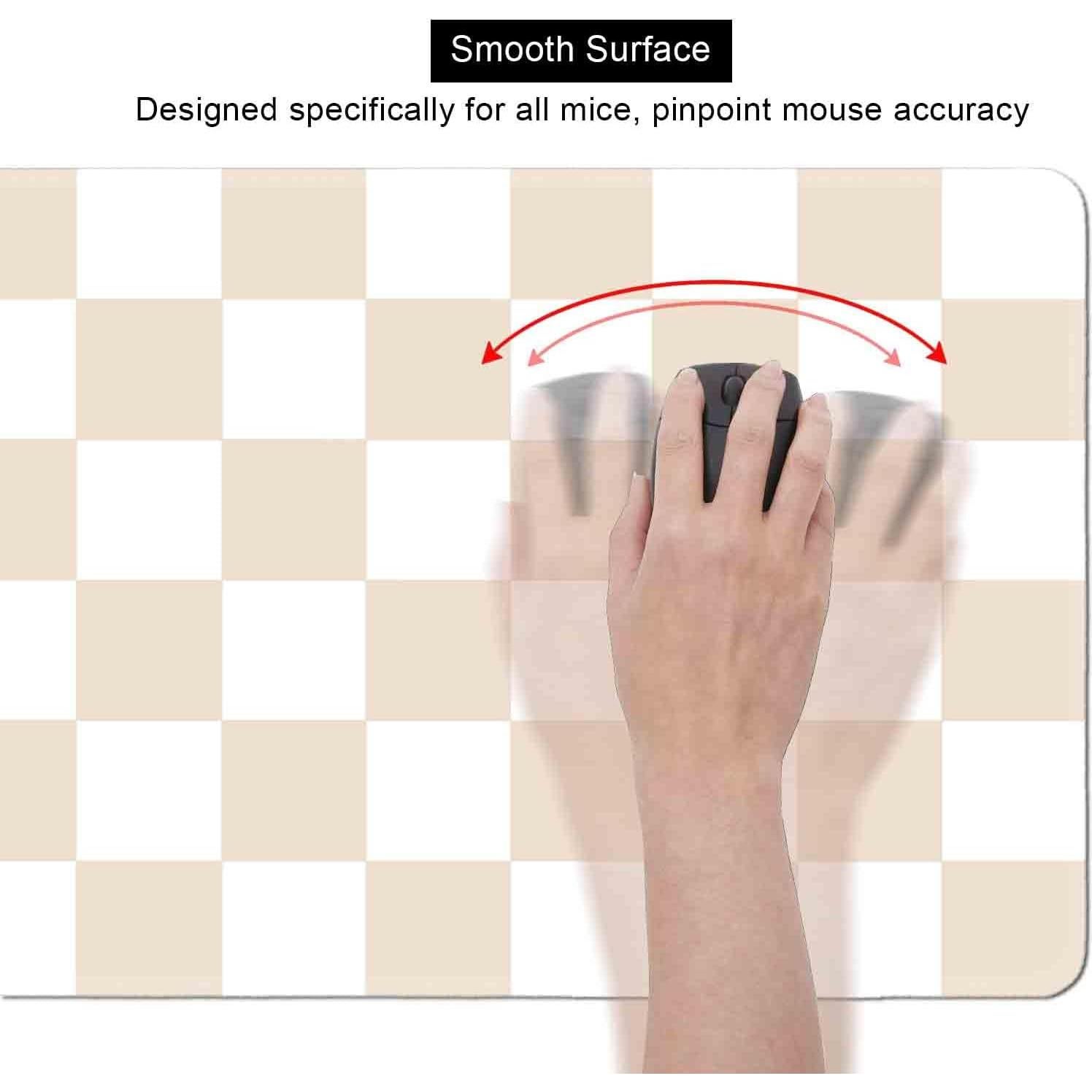 Alfombrilla de escritorio SXCKANG beige arena 800x300mm antideslizante