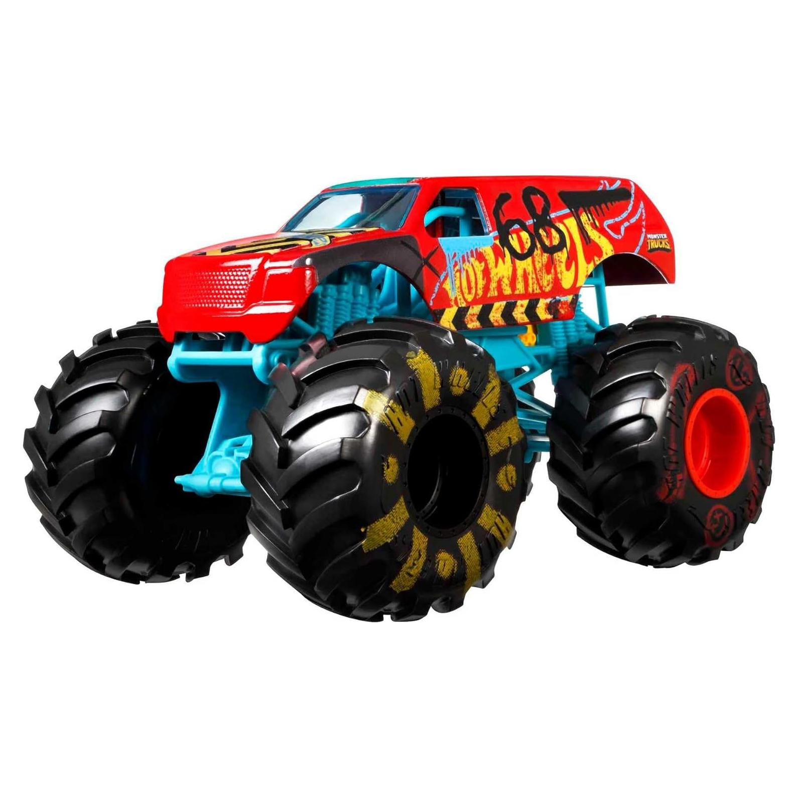 Camión de Demolición Hot Wheels Monster Truck 1:24 para Niños