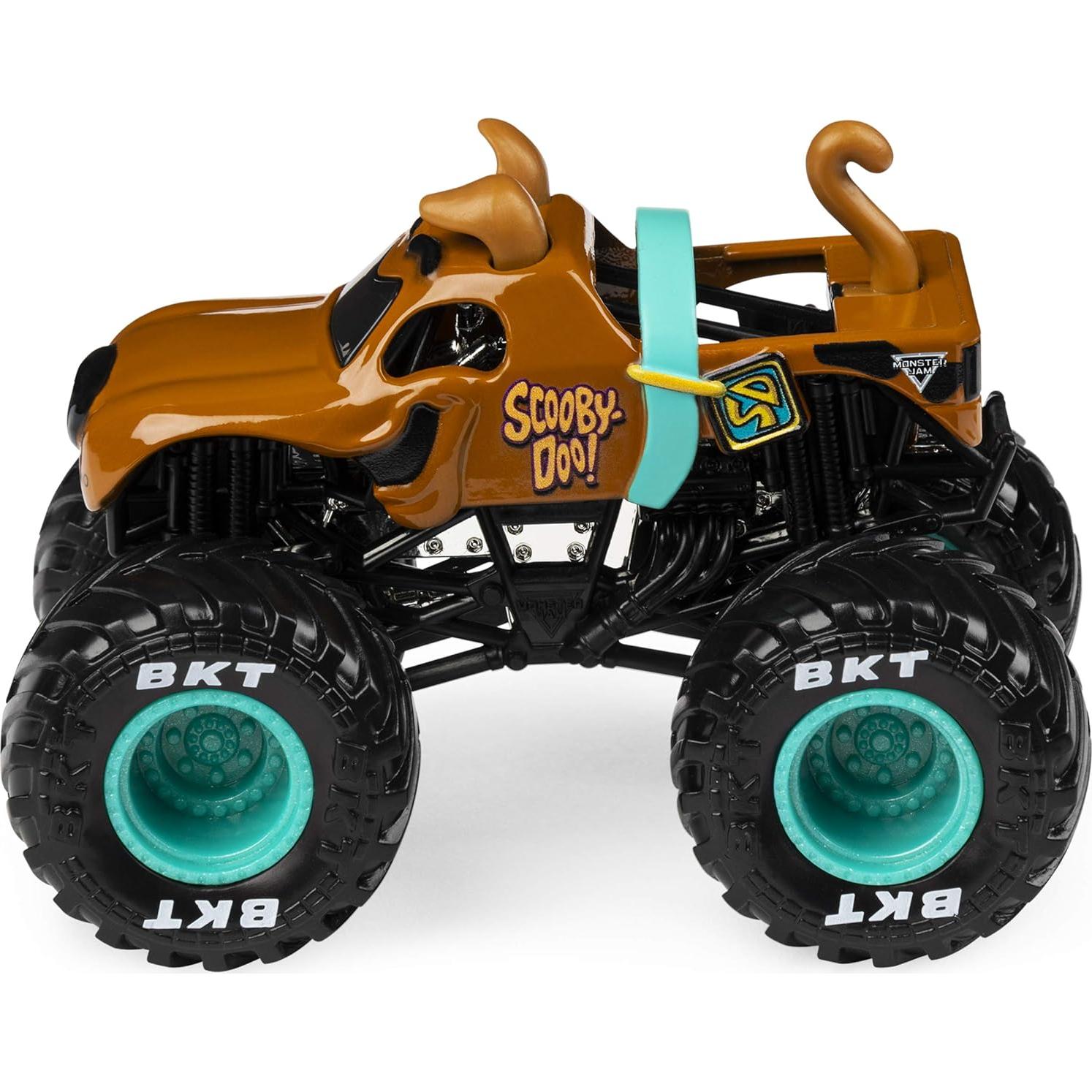 Camiones Monstruo Die-Cast Monster Jam Scooby Doo 1:64 - 2 Piezas