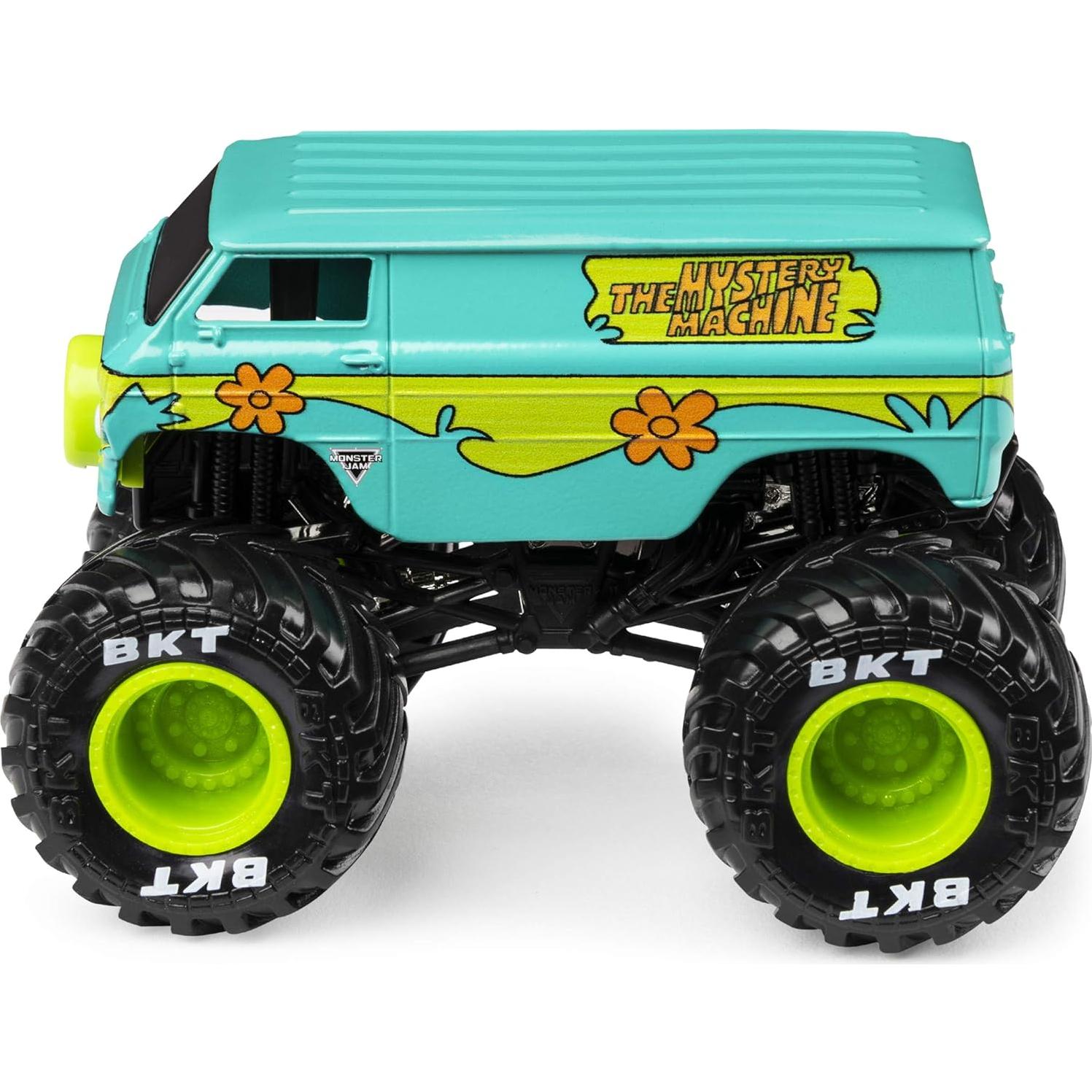 Camiones Monstruo Die-Cast Monster Jam Scooby Doo 1:64 - 2 Piezas