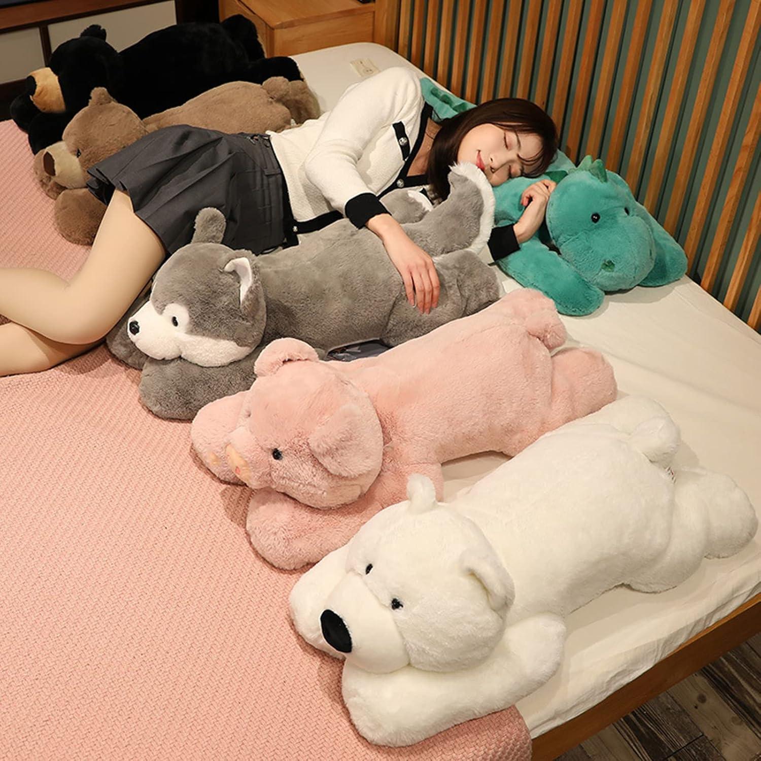 Oso de Peluche con Peso Ronivia 75cm Suave y Lindos