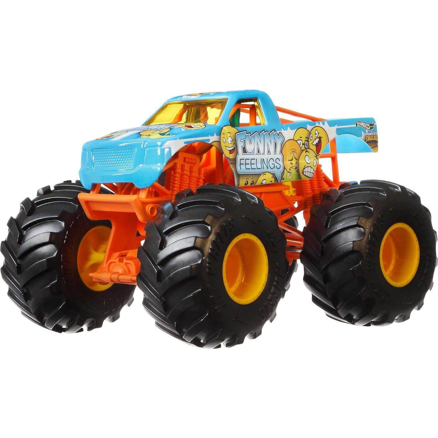 Camión Monster Truck Hot Wheels 1:24 Metal Fundido