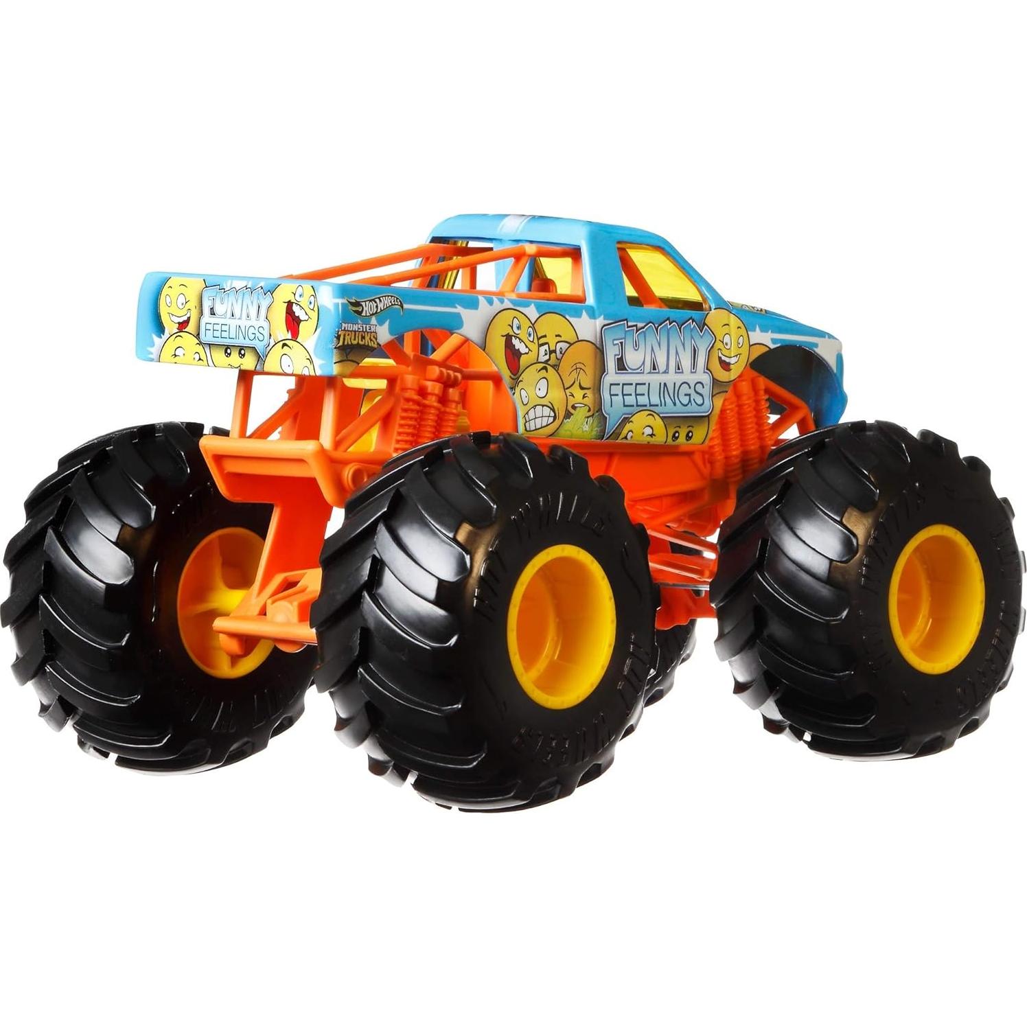 Camión Monster Truck Hot Wheels 1:24 Metal Fundido