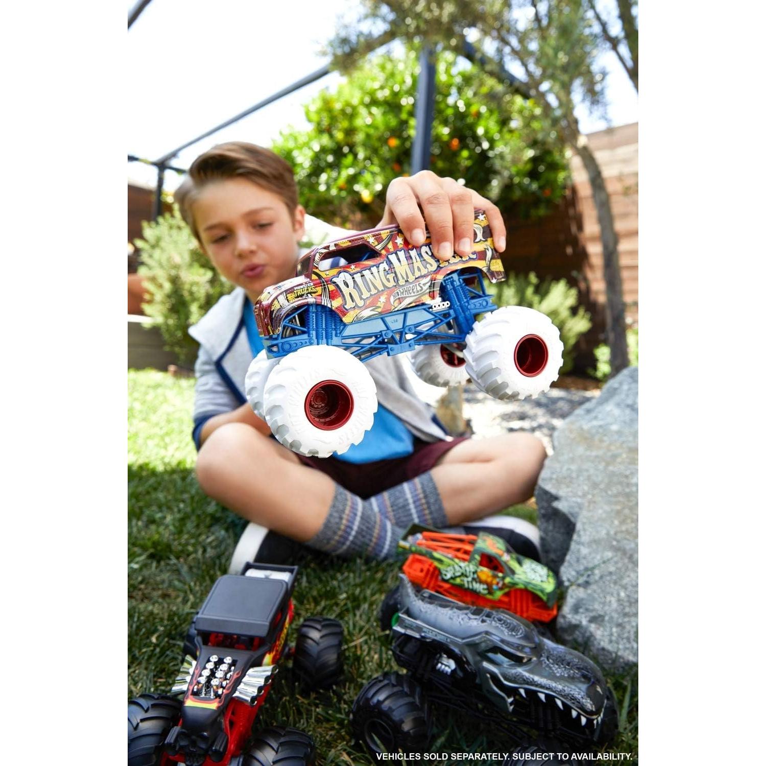 Camión Monster Truck Hot Wheels 1:24 Metal Fundido