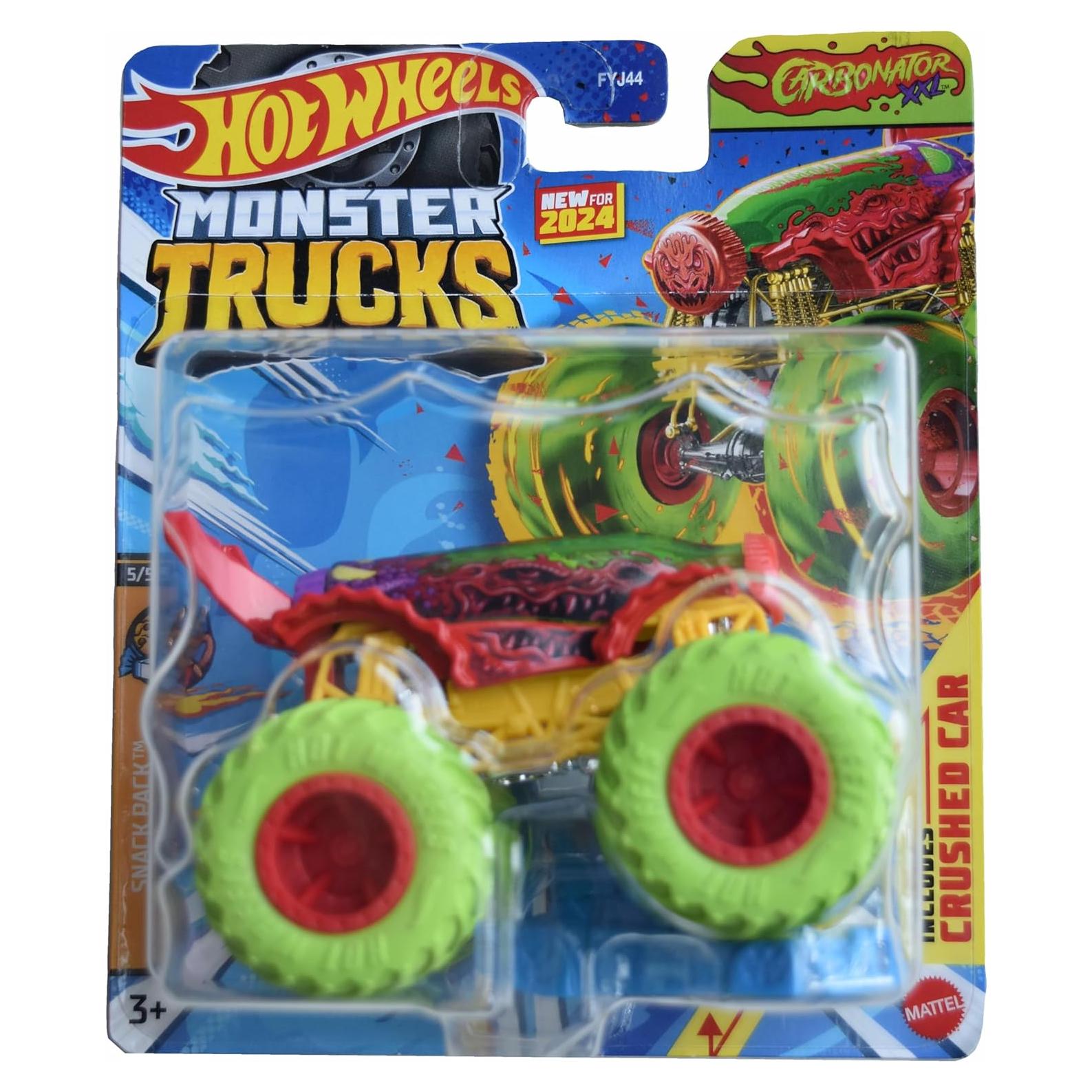 Hot Wheels Monster Trucks Carbonator - Paquete de Snacks 5/5