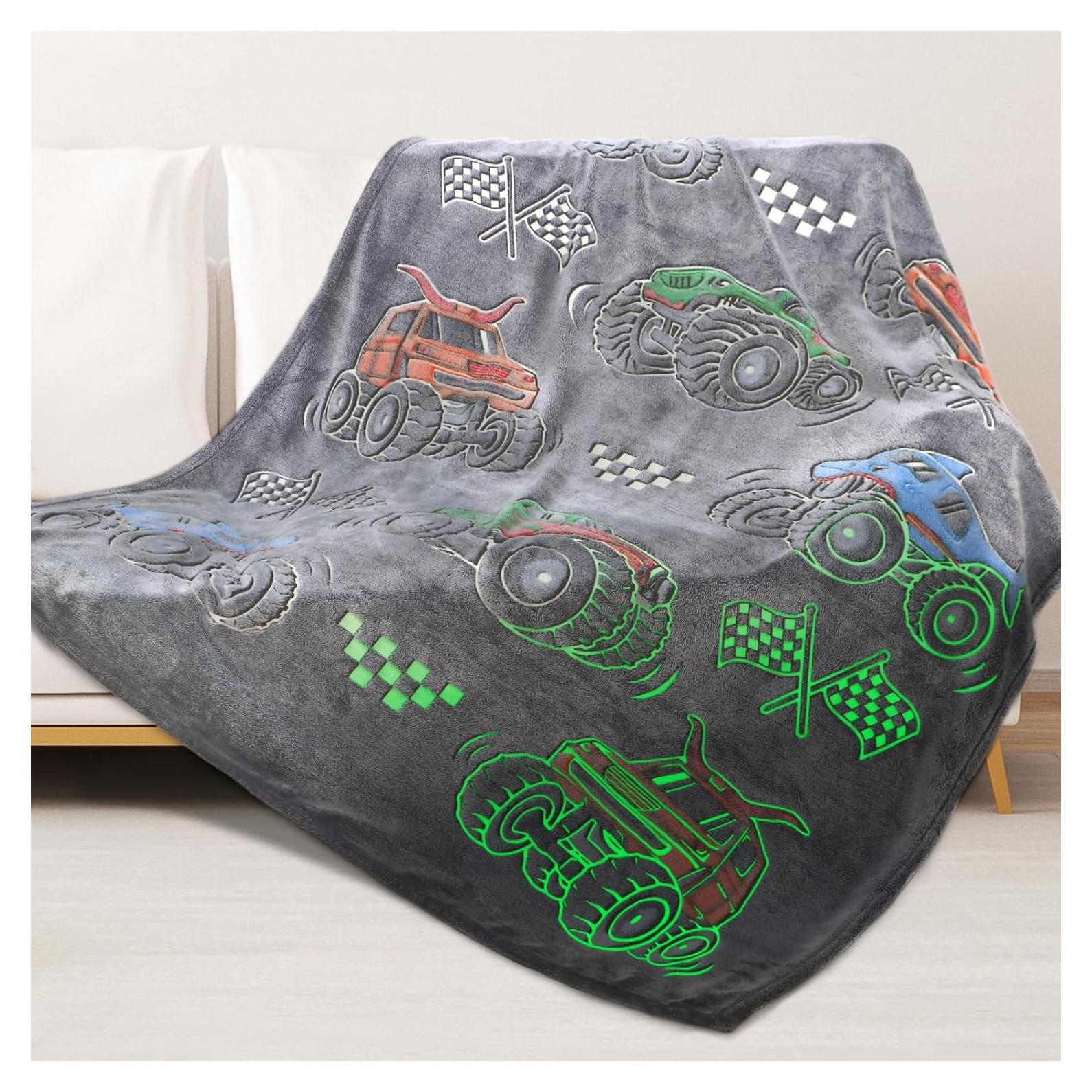 Manta Brillante de Camiones ORDM 100x130 cm Suave y Ligera