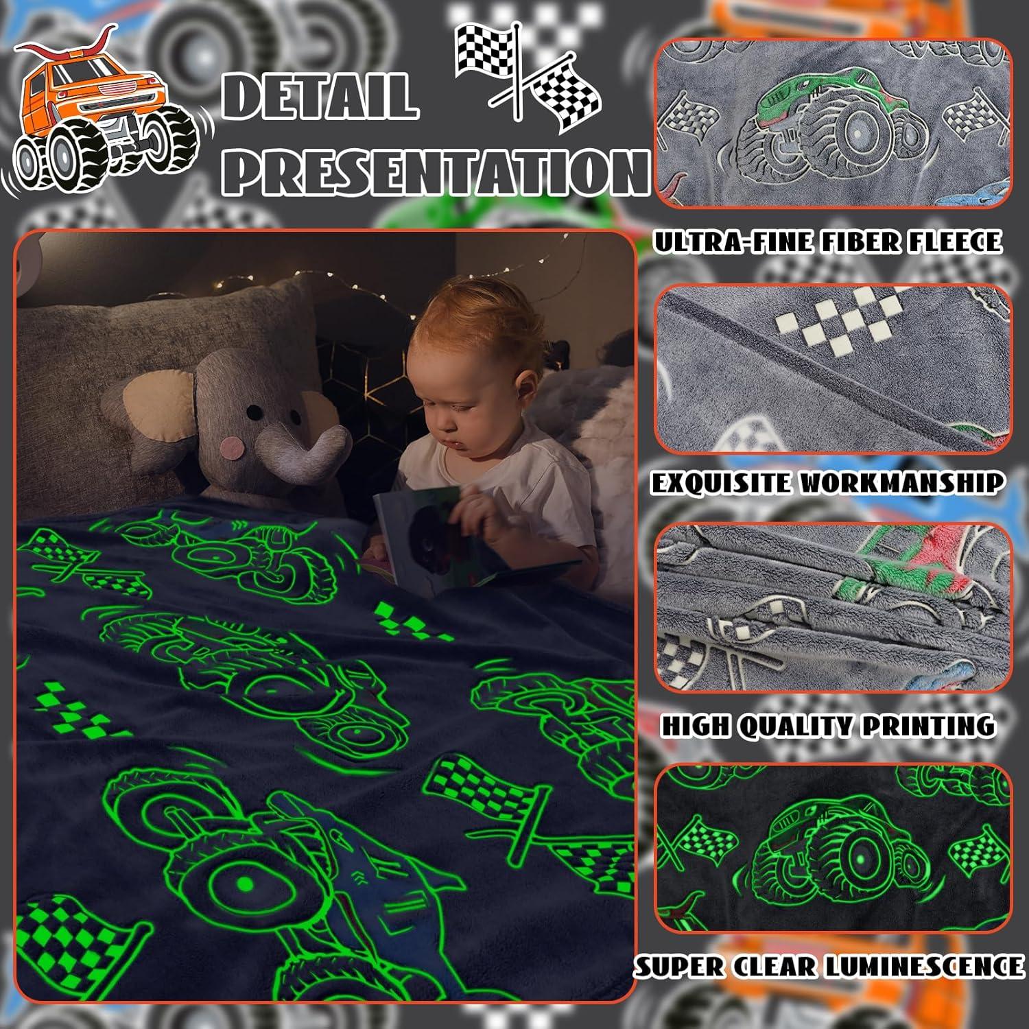 Manta Brillante de Camiones ORDM 100x130 cm Suave y Ligera