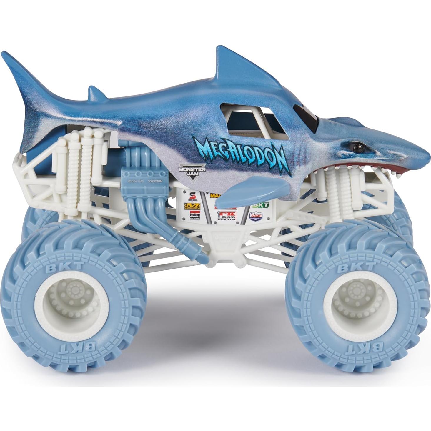 Camión Monster Jam Megalodon Oficial 1:24 Die-Cast
