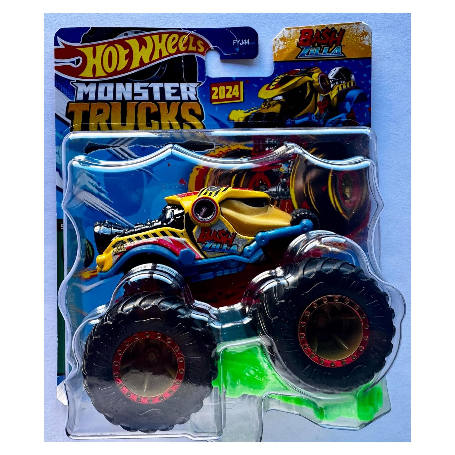 Hot Wheels Monster Trucks 2024 Bash Zilla 1:64 Metal