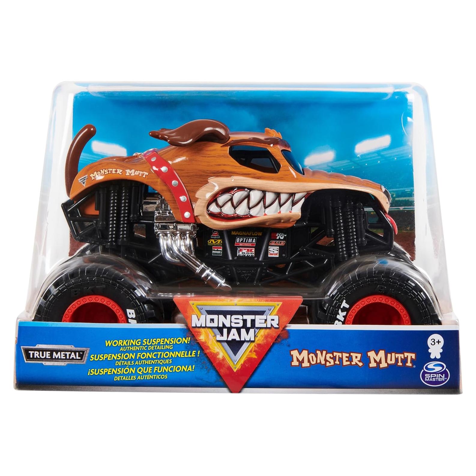 Camión Monstruo Monster Jam Monster Mutt 1:24 Spin Master